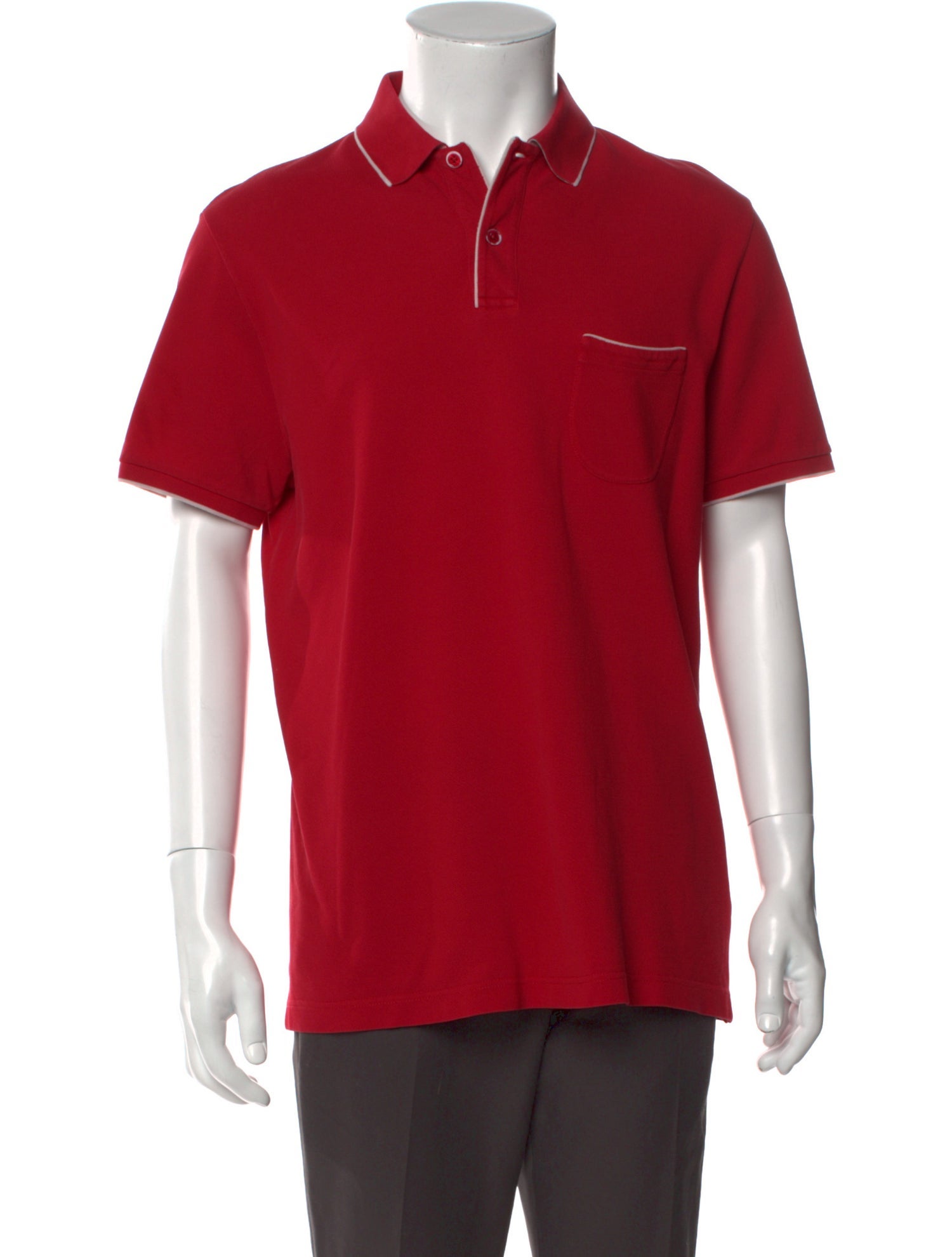 Loro Piana Regatta V-Neck Polo Shirt