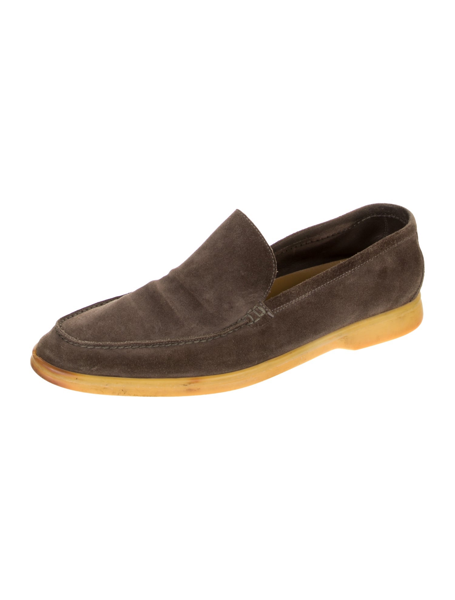 Loro Piana Summer Walk Suede Loafers