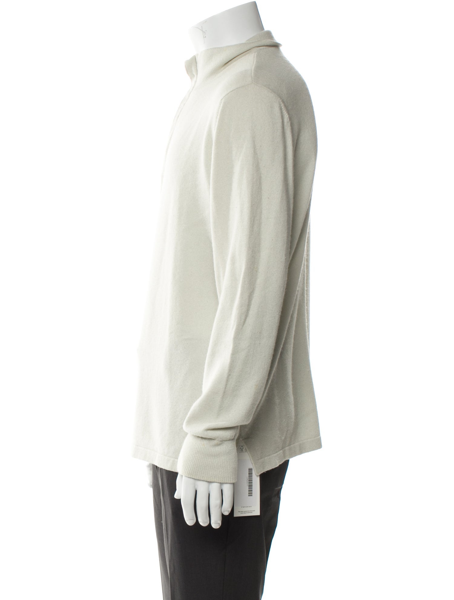 Loro Piana Cashmere Mock Neck Pullover