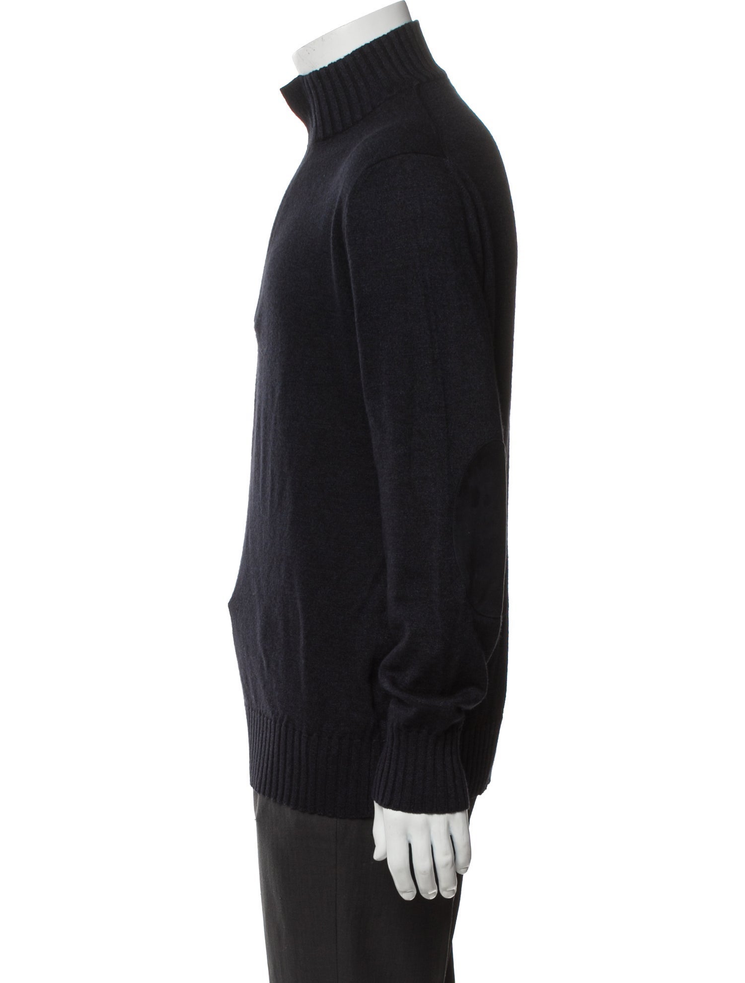 Loro Piana Cashmere Turtleneck Polo Sweater