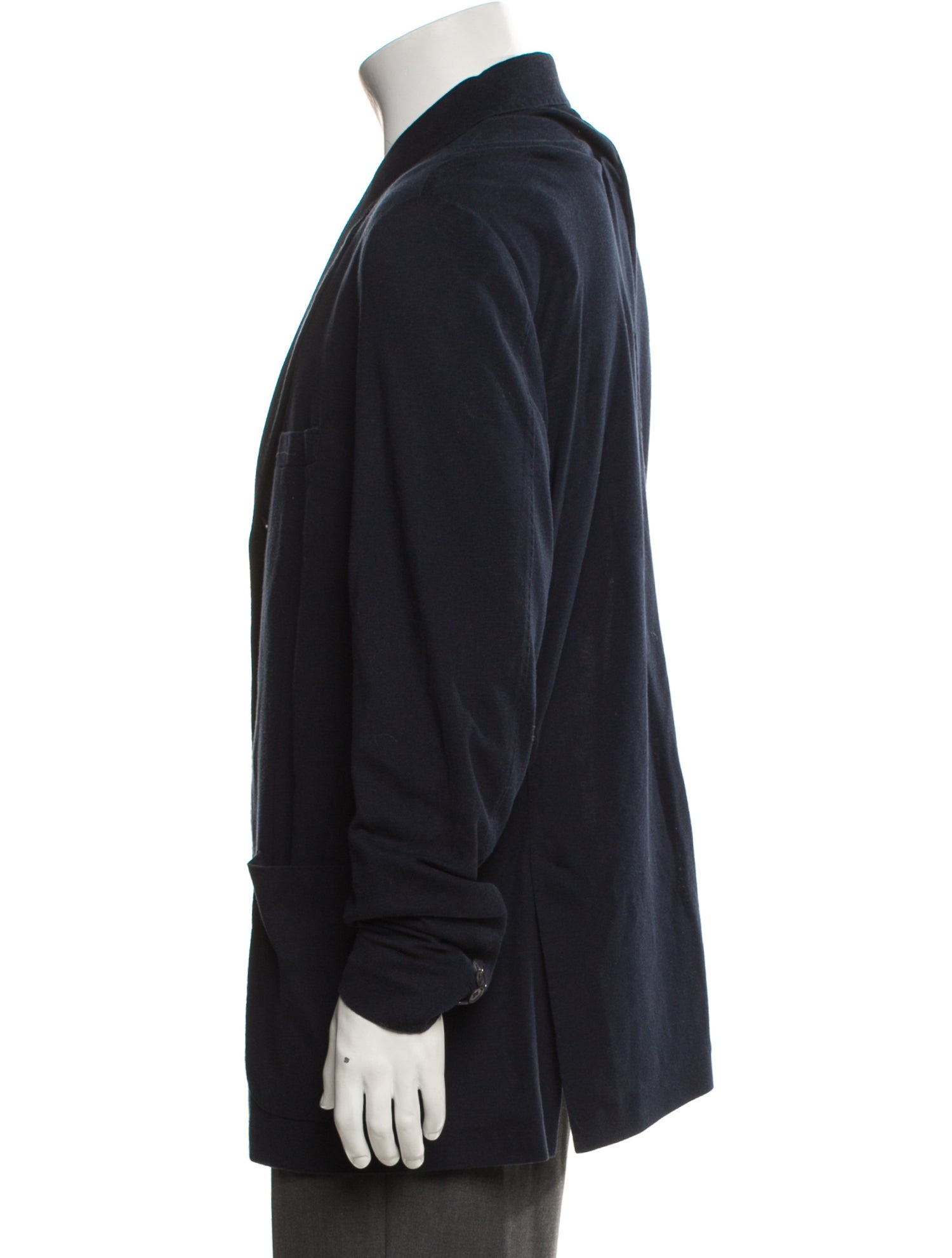 Loro Piana Leather Trim Embellishment Sport Coat