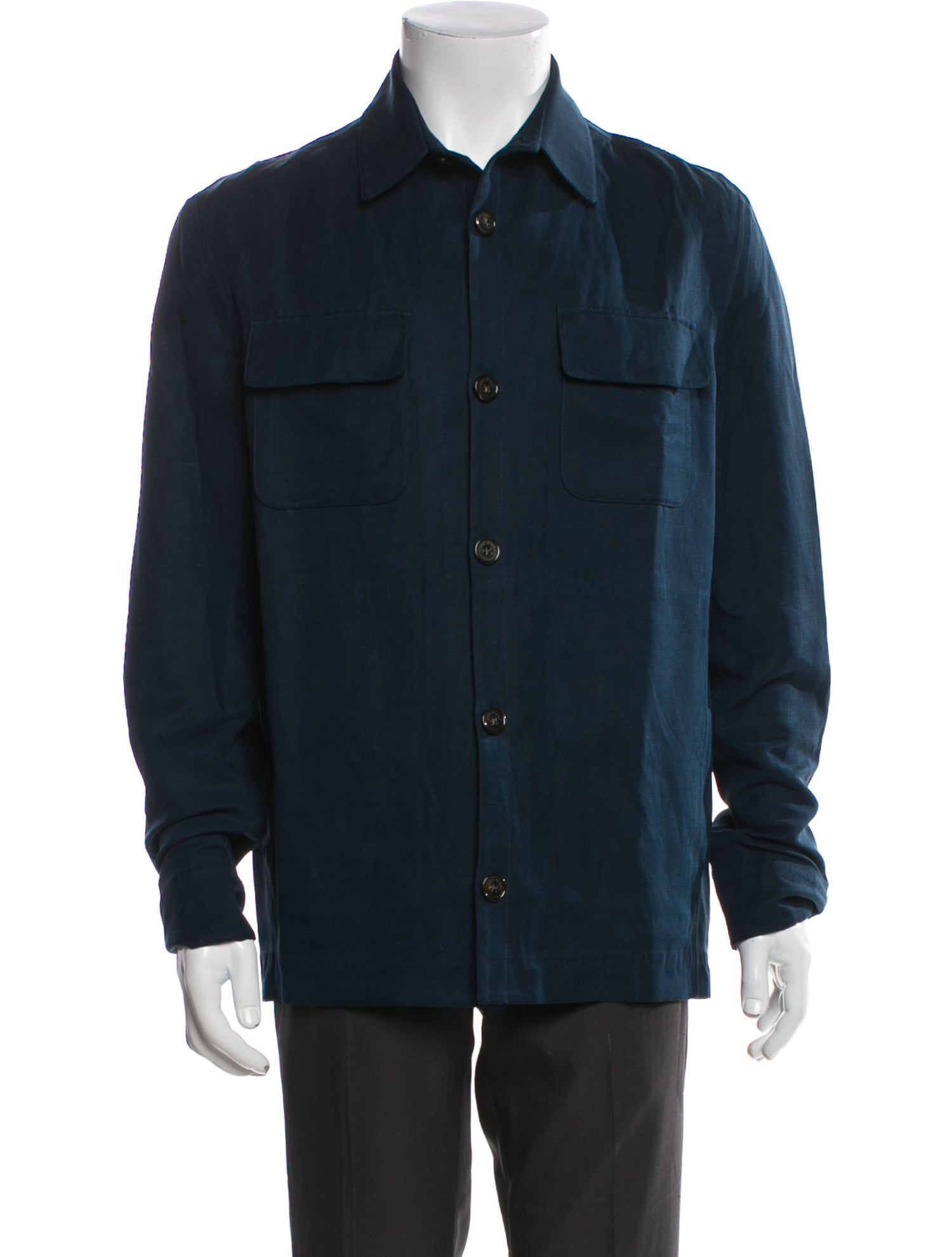 Loro Piana Rain System® Linen Denim Jacket