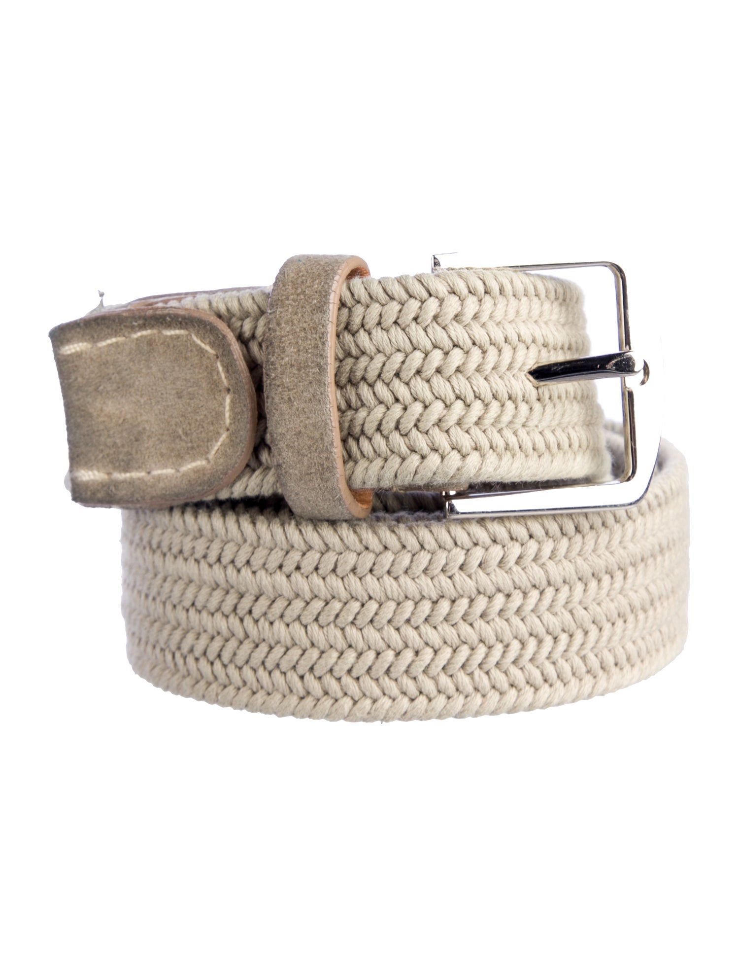 Dior Homme Stud-Embellished Leather Belt - Black Belts