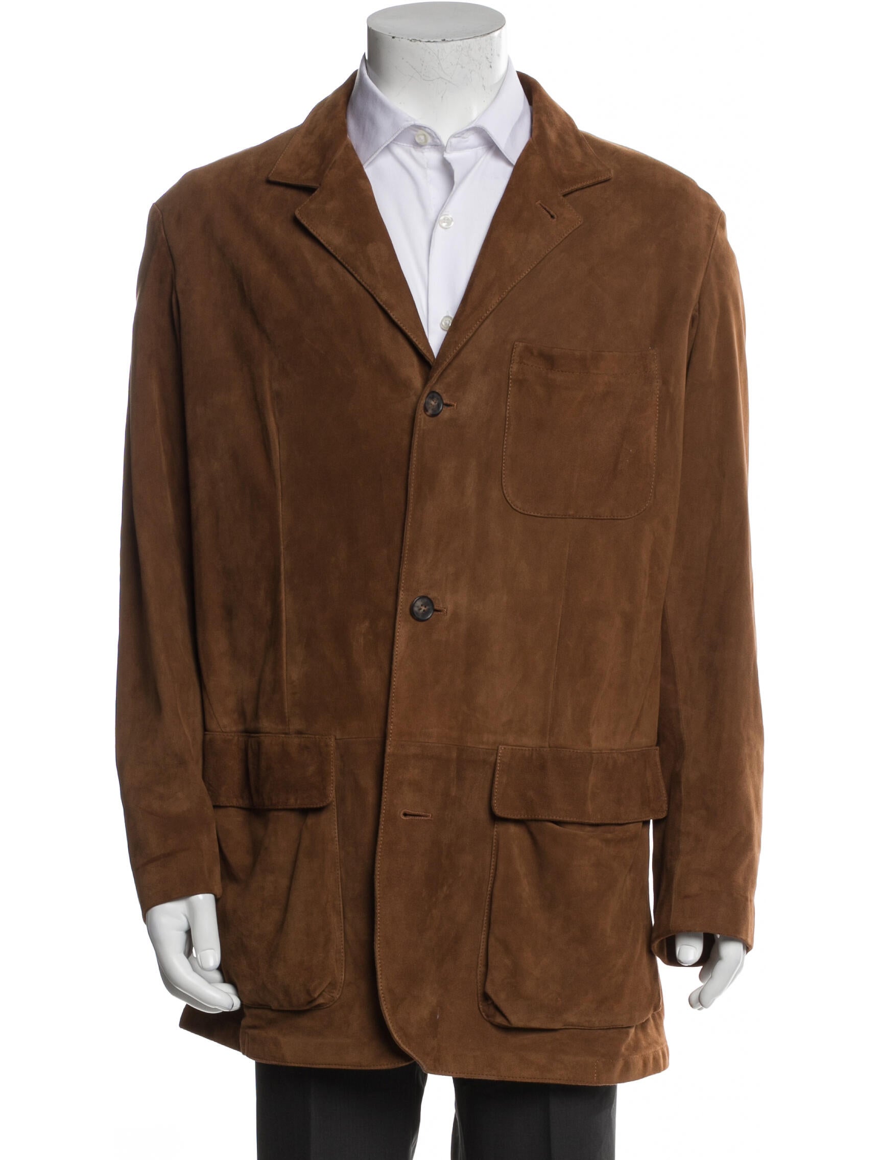 Loro Piana Suede Utility Jacket