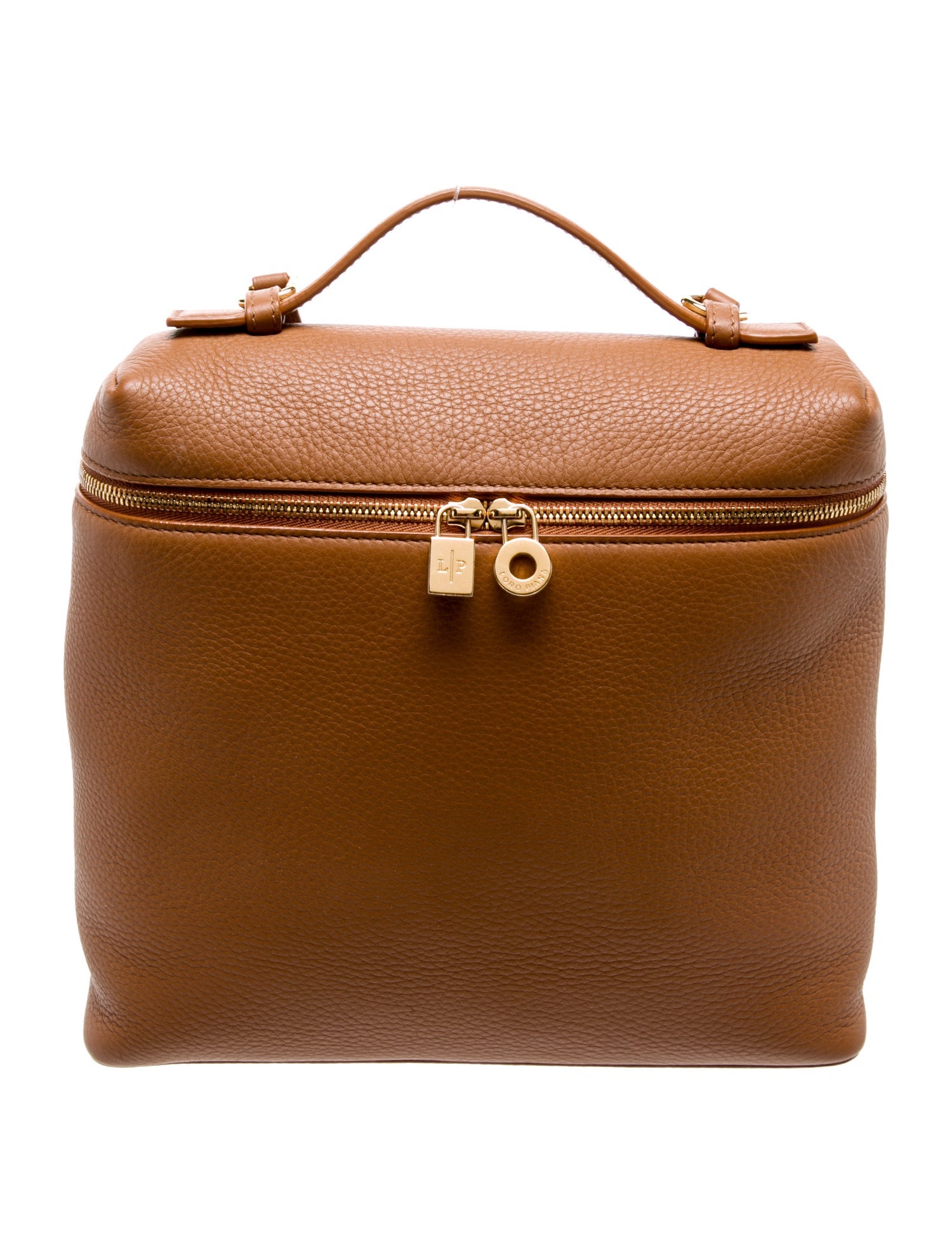 Loro Piana Leather Extra Pocket Backpack L23.5 Medium