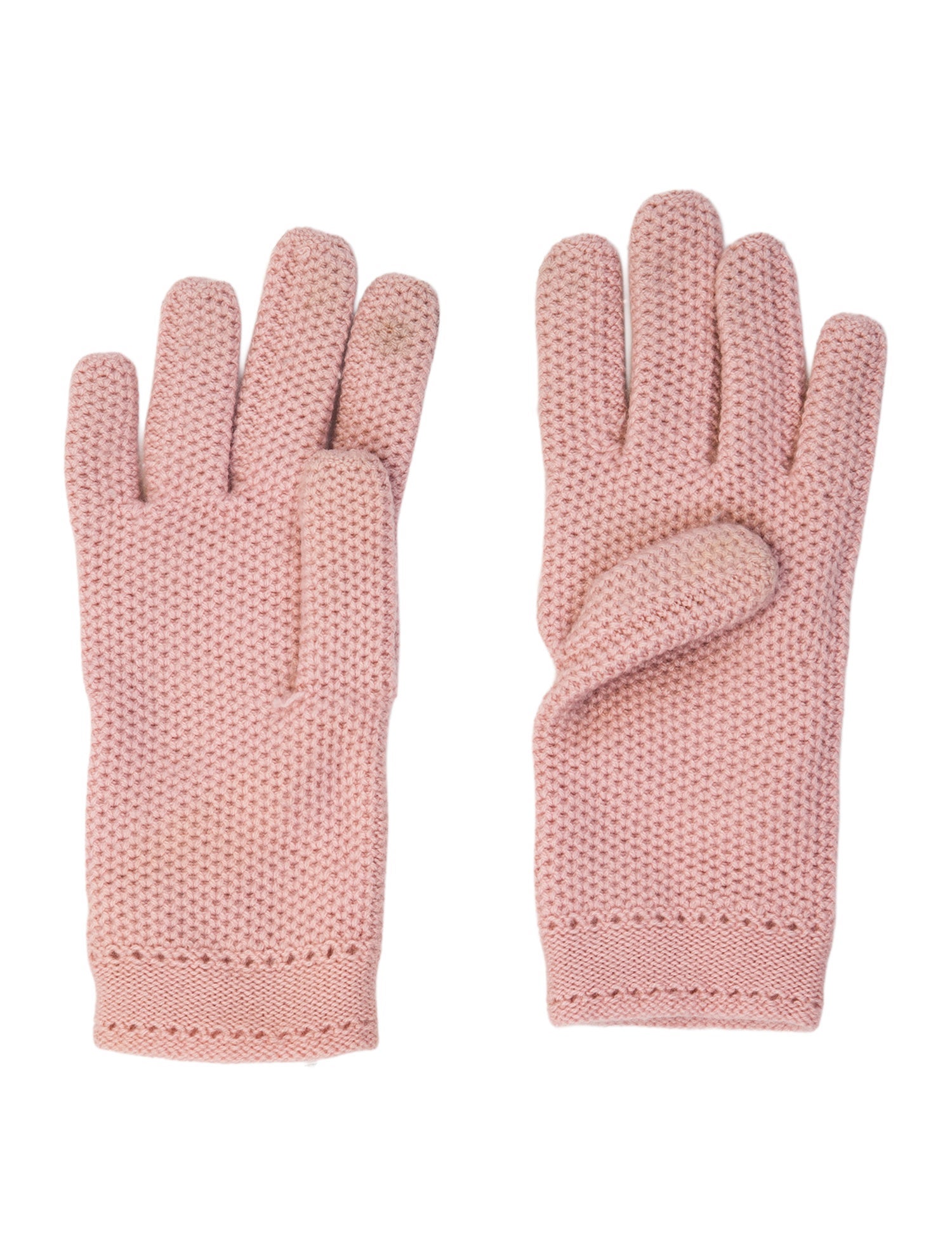 Loro Piana Knitted Cashmere Winter Gloves