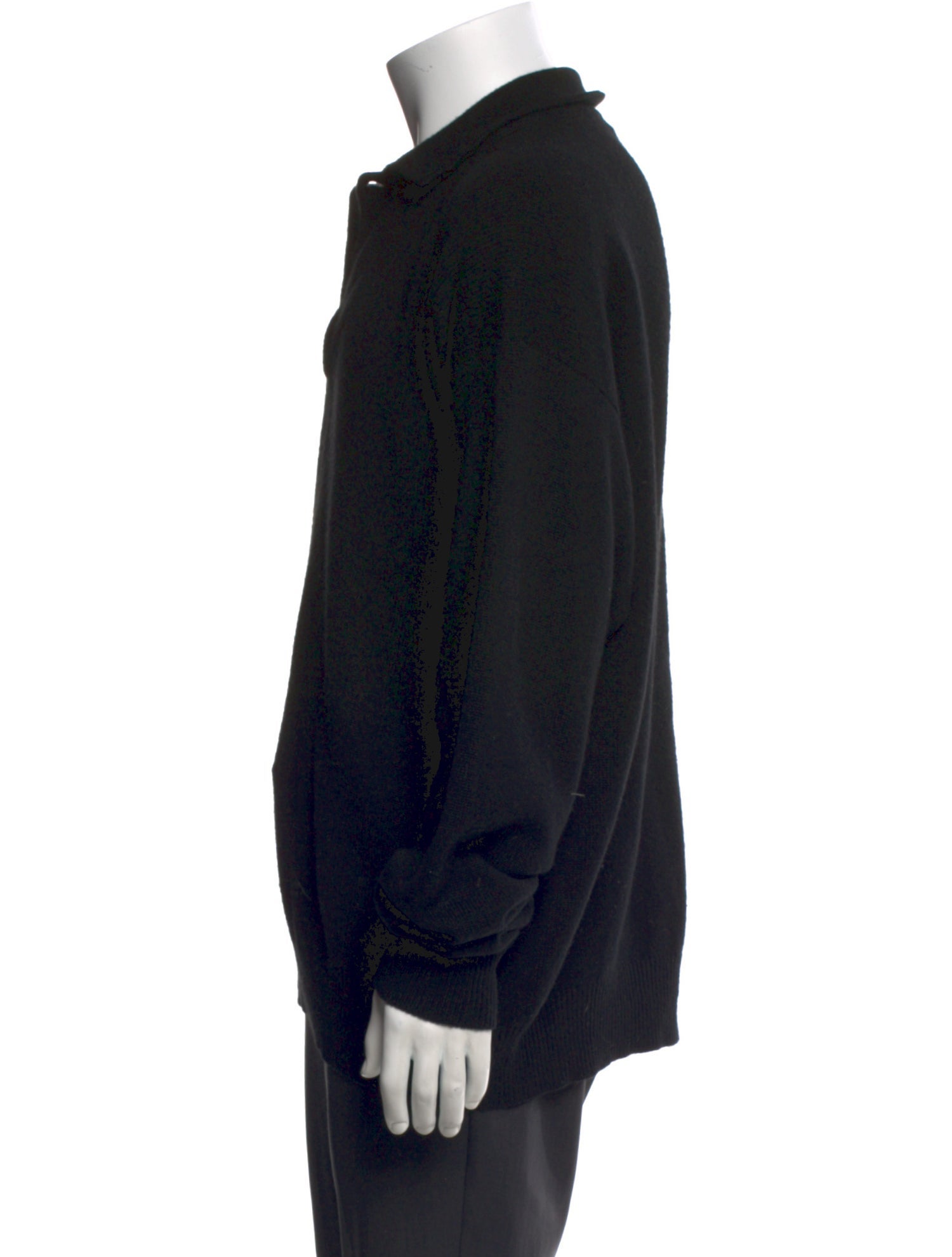 Loro Piana Cashmere Collar Polo Sweater