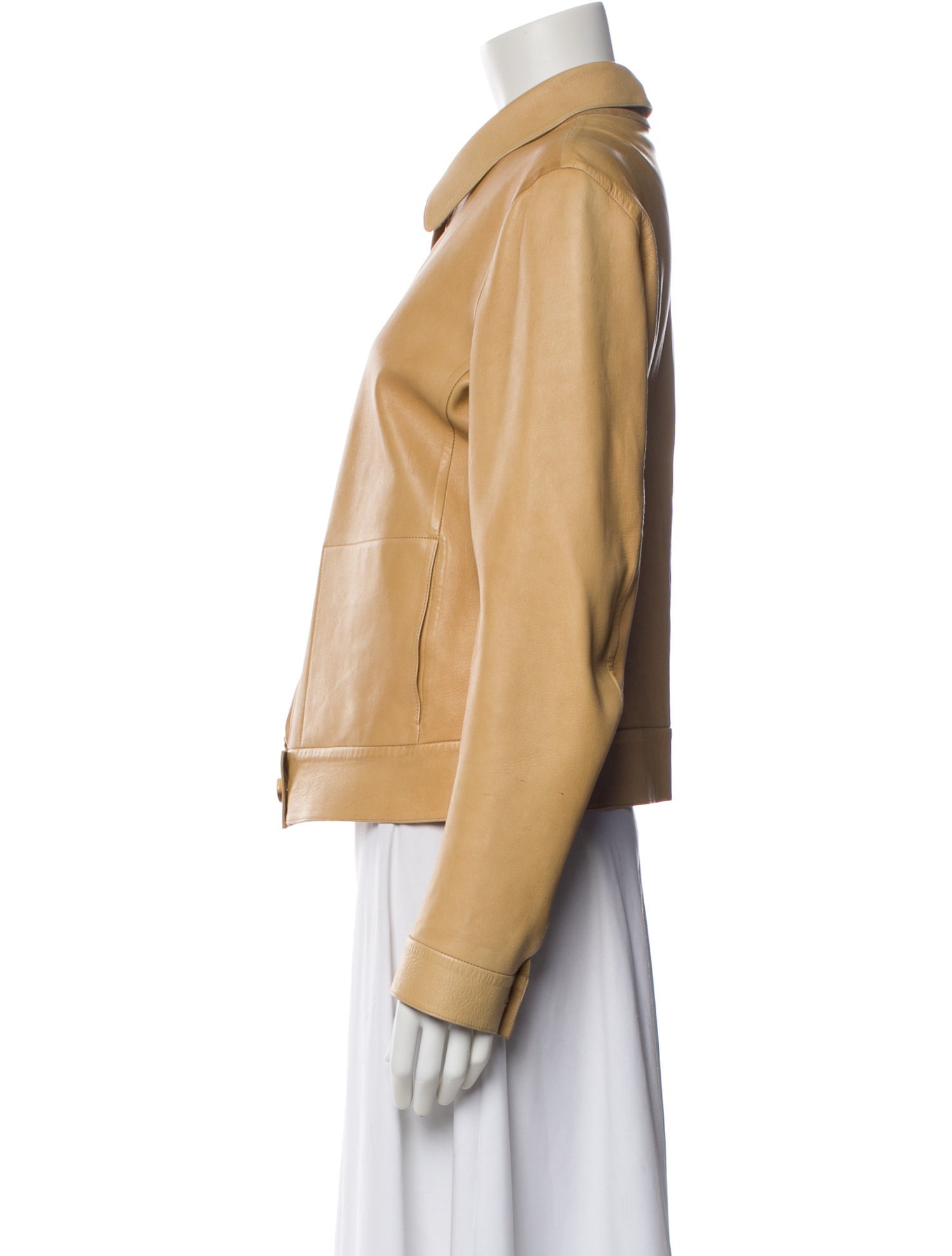 Loro Piana Leather Biker Jacket