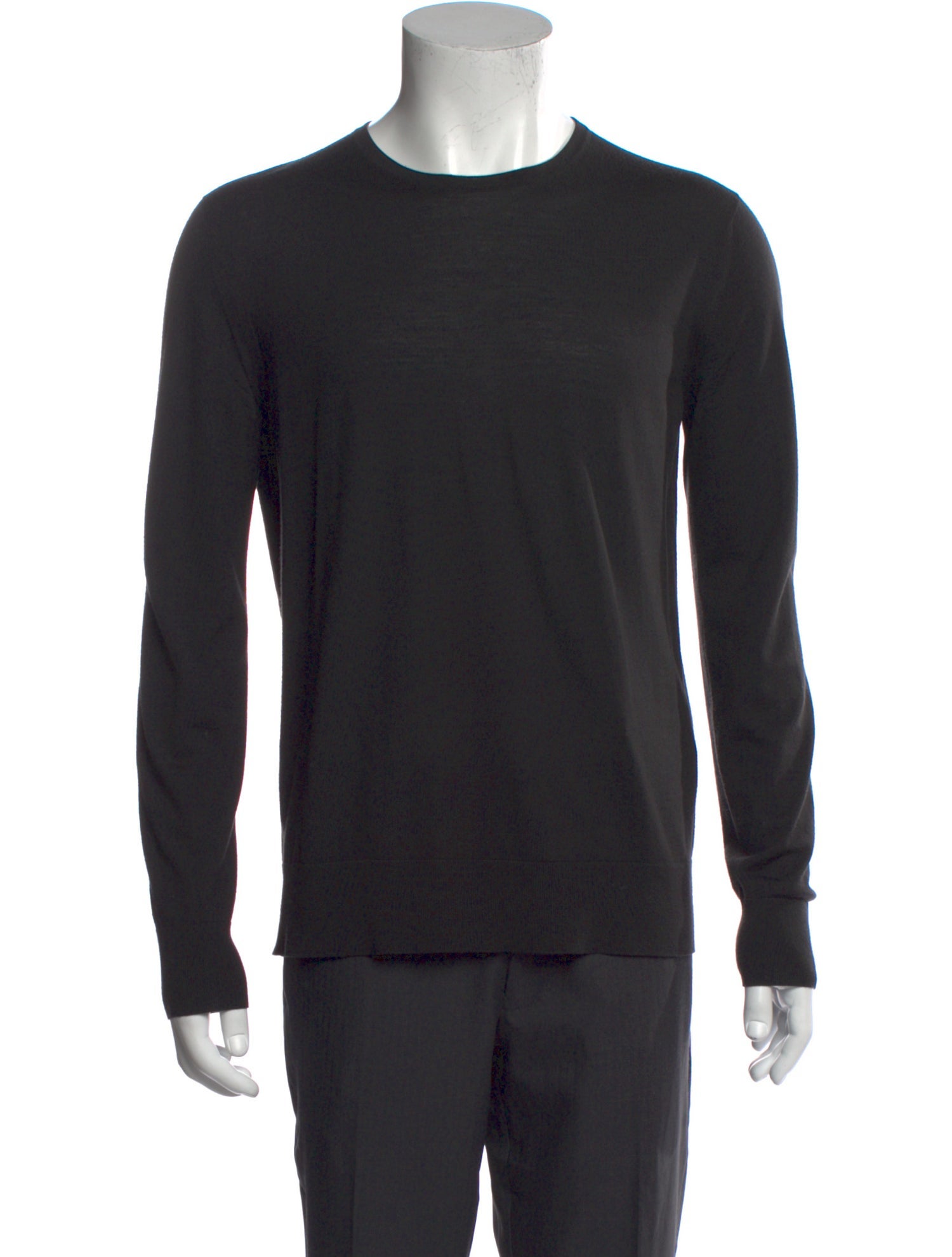 Loro Piana Virgin Wool Crew Neck Pullover