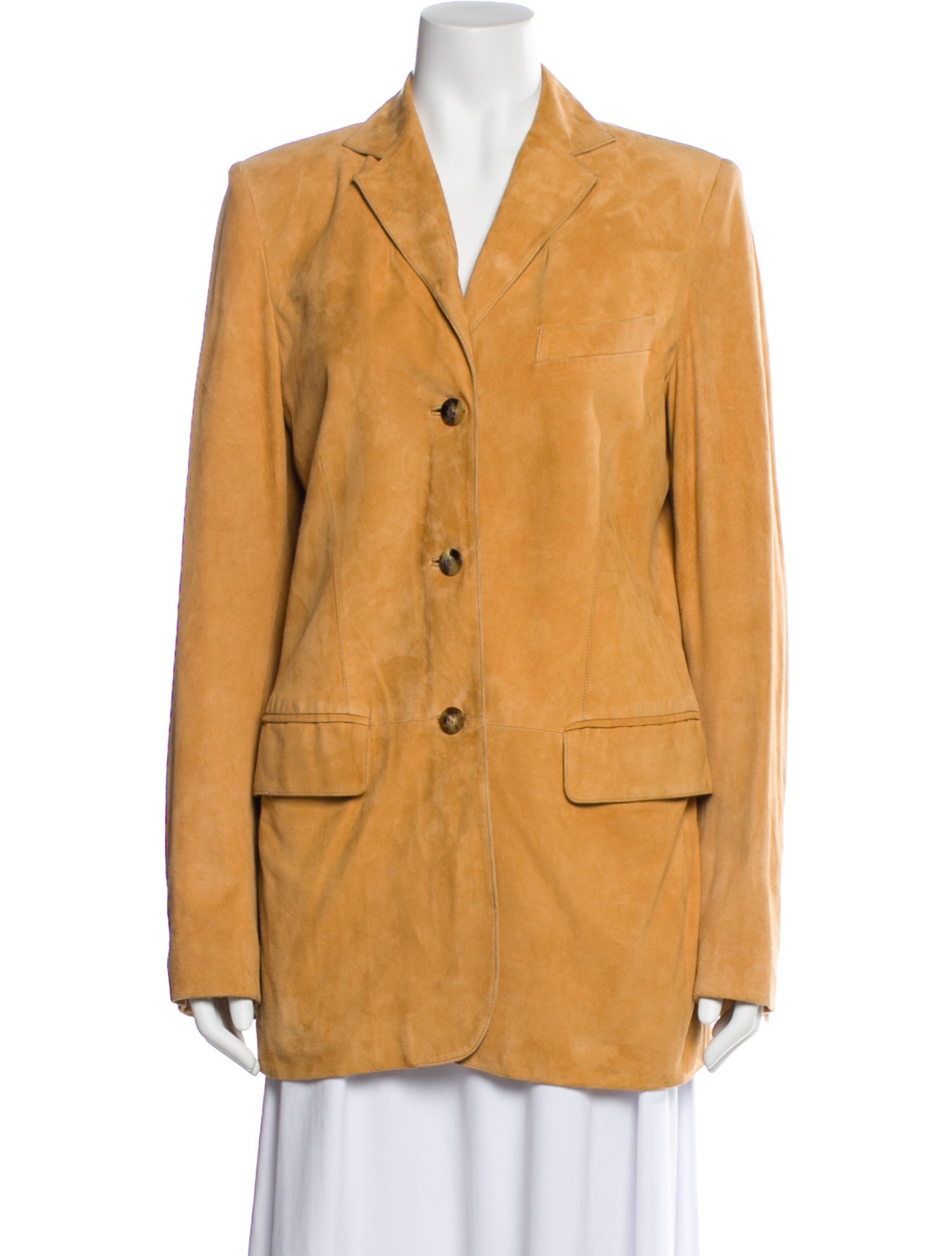 Loro Piana Leather Blazer