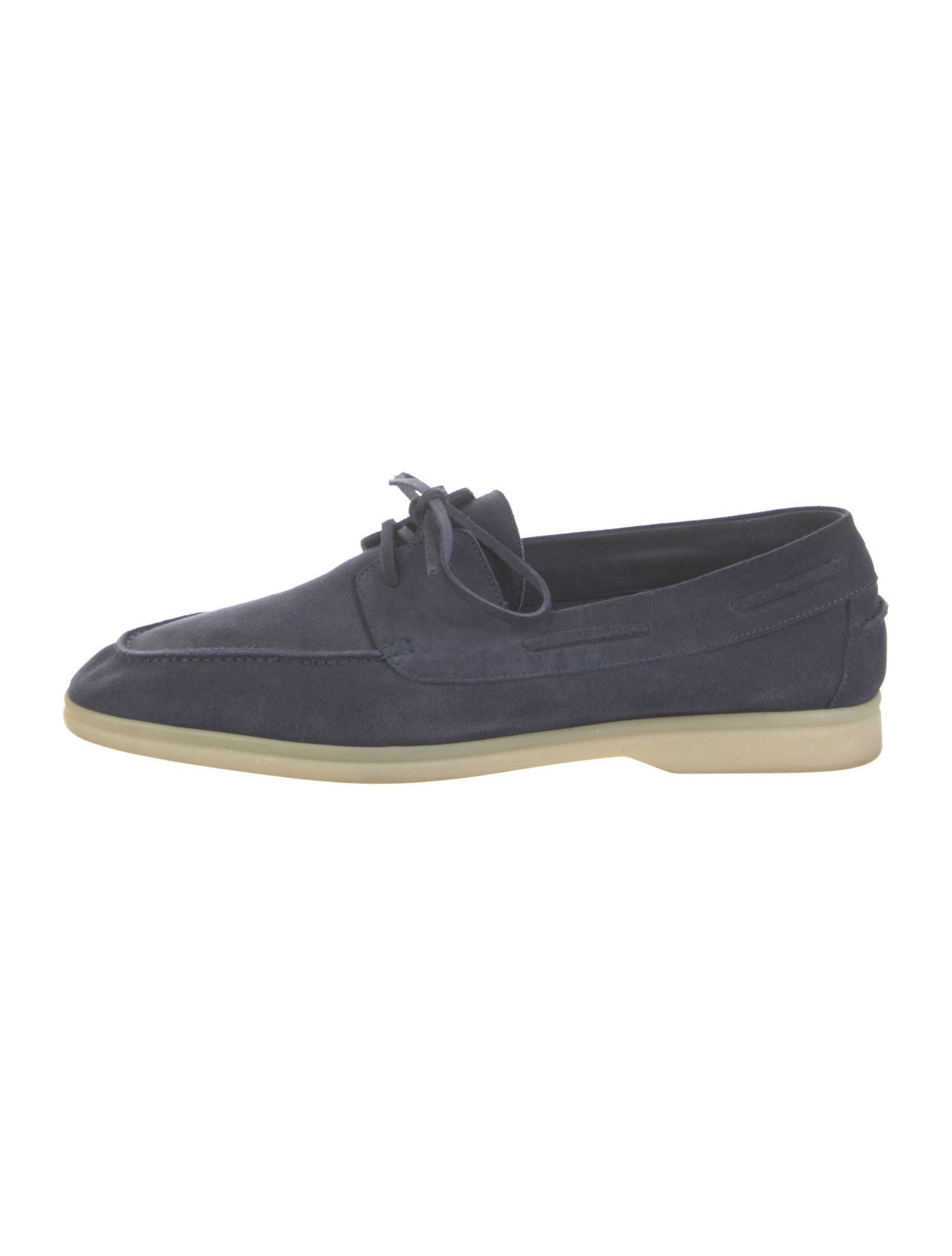 Loro Piana Suede Boat Shoes