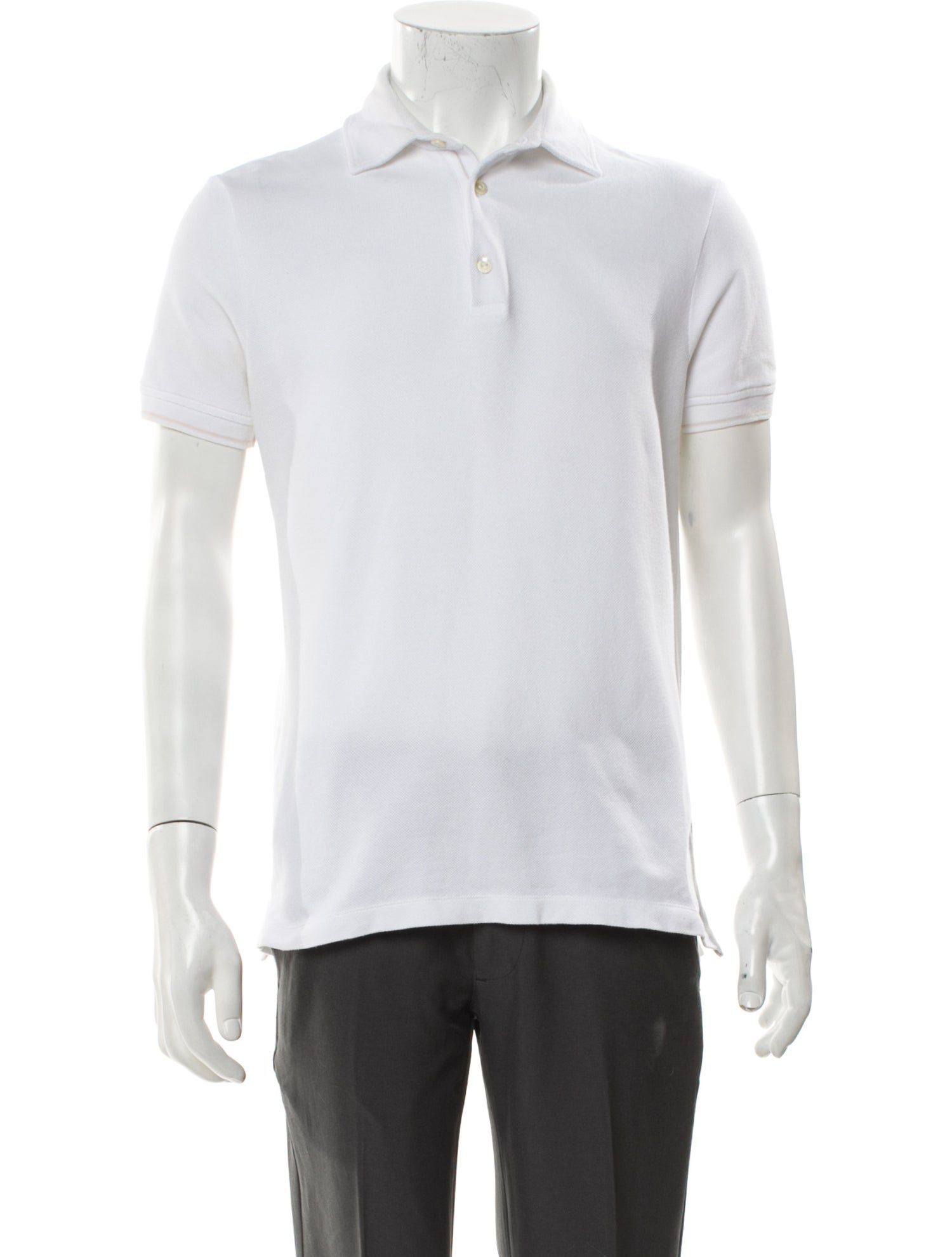 Loro Piana Collar Short Sleeve Polo Shirt