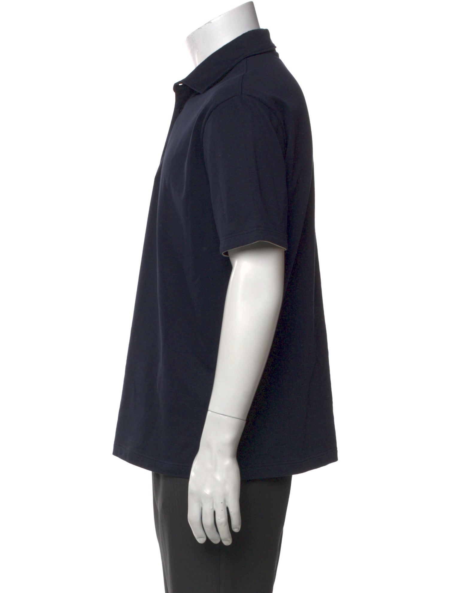 Loro Piana Collar Short Sleeve Polo Shirt