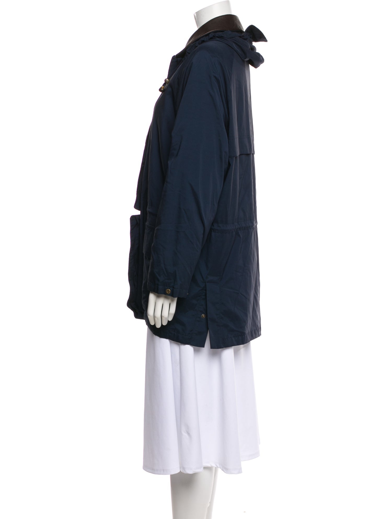 Loro Piana Horsey Nylon Utility Jacket