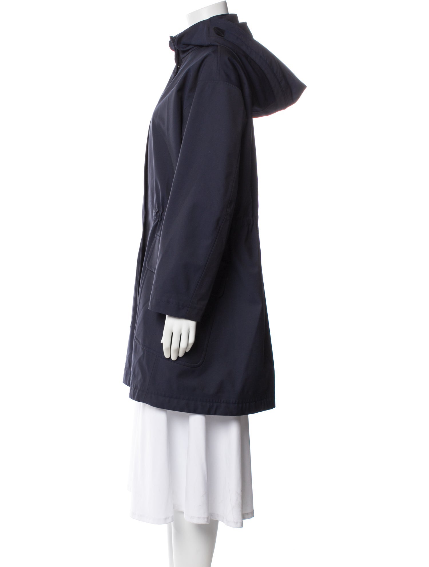 Loro Piana Green Tecnowool Three Layer Storm System Virgin Wool Utility Jacket