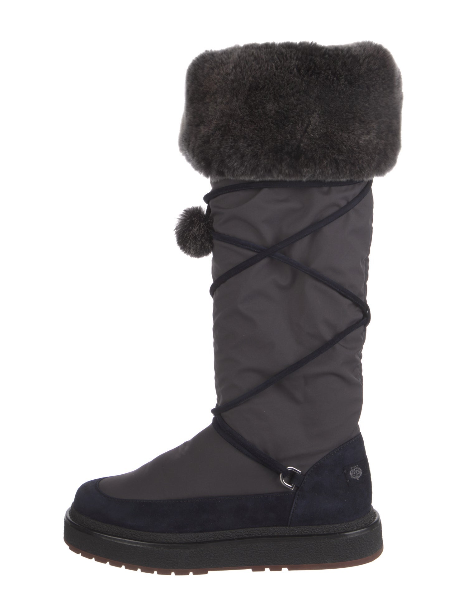 Loro Piana Nylon Printed Snow Boots