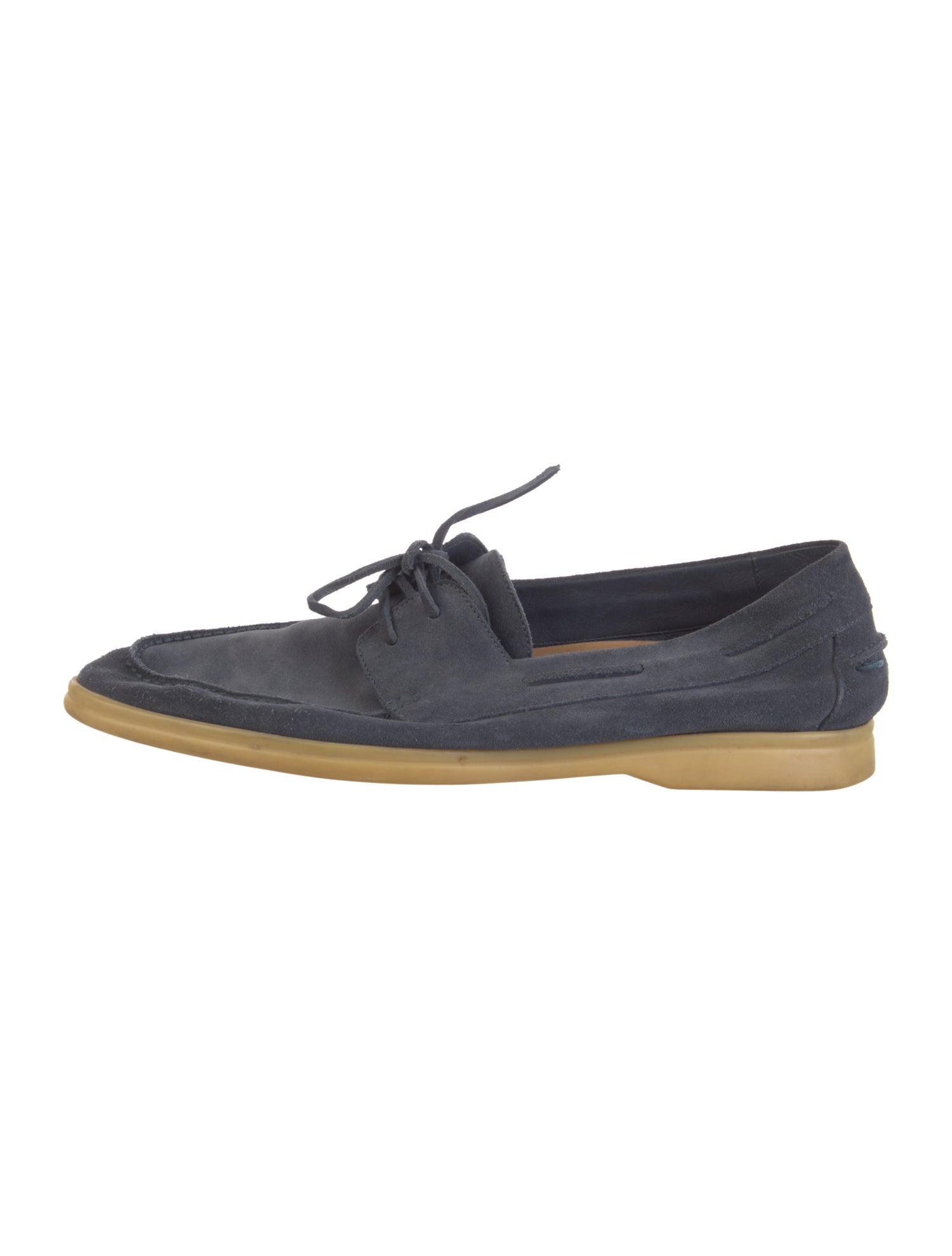 Loro Piana Sea-Sail Walk Suede Loafers