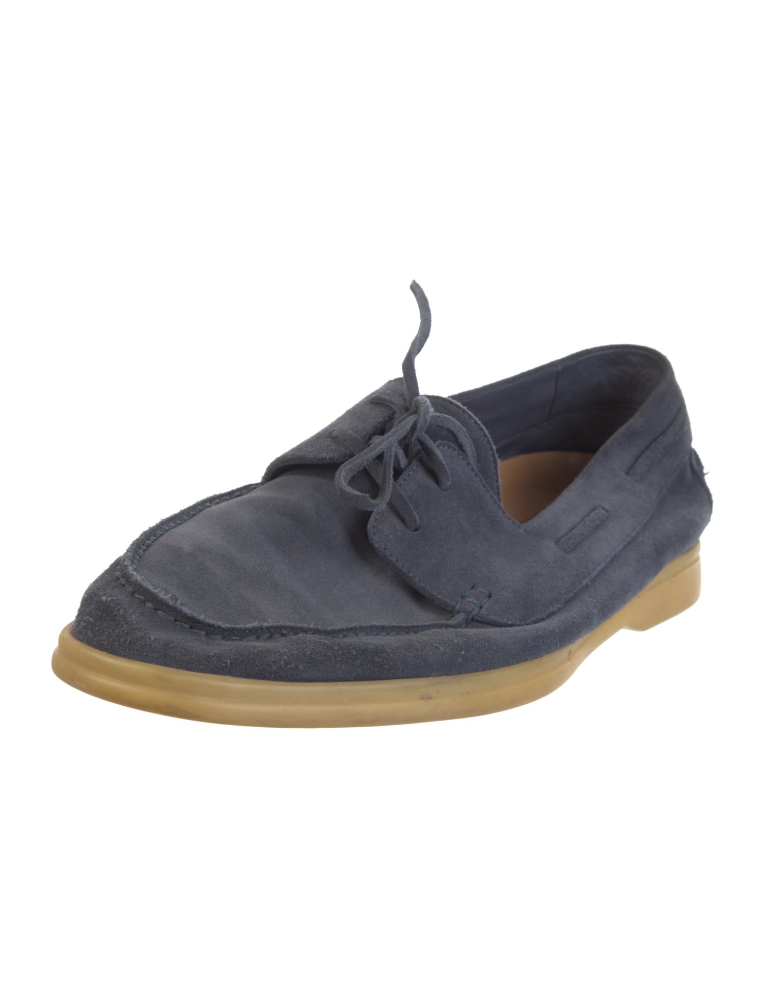 Loro Piana Sea-Sail Walk Suede Loafers