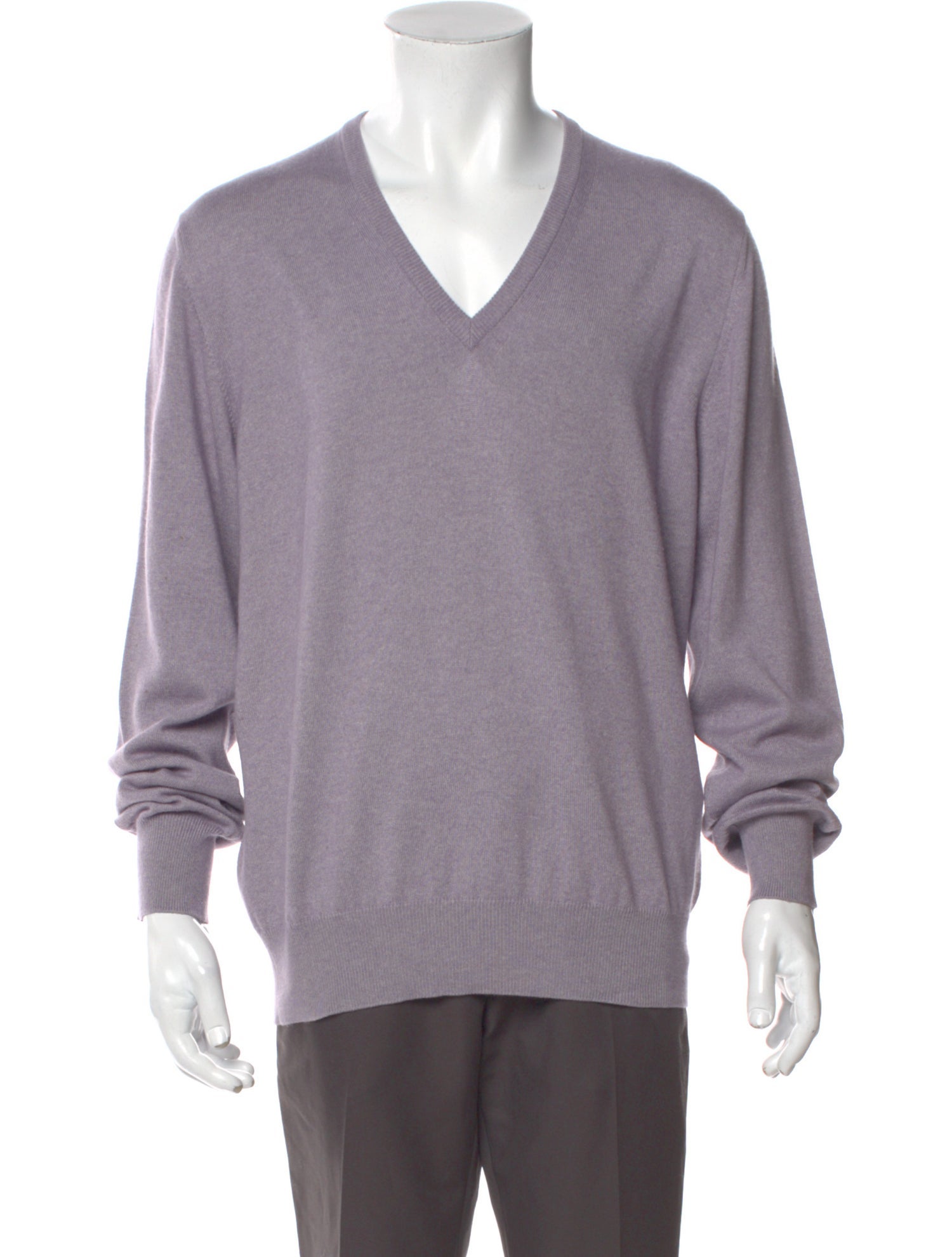 Loro Piana Silk V-Neck Pullover