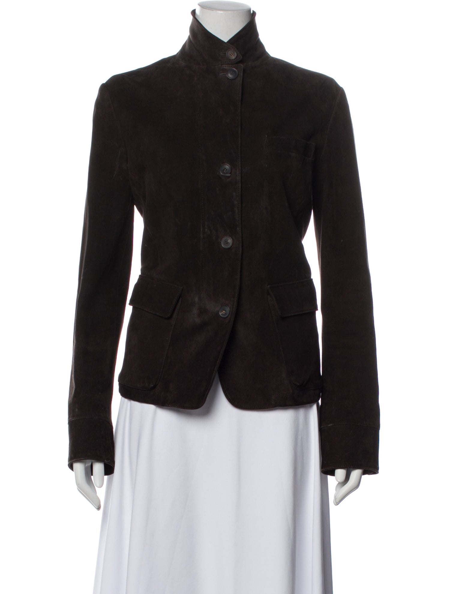 Loro Piana Goat Leather Blazer