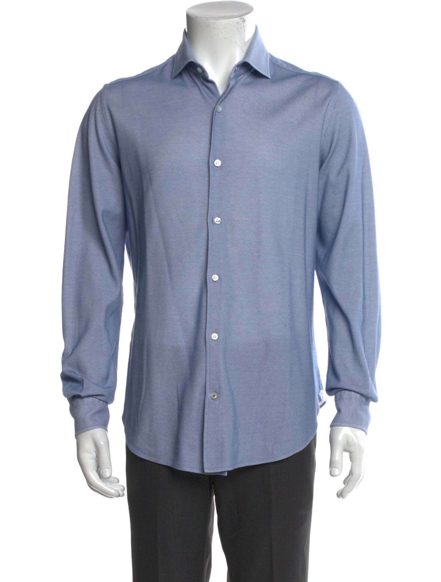 Loro Piana Long Sleeve Dress Shirt