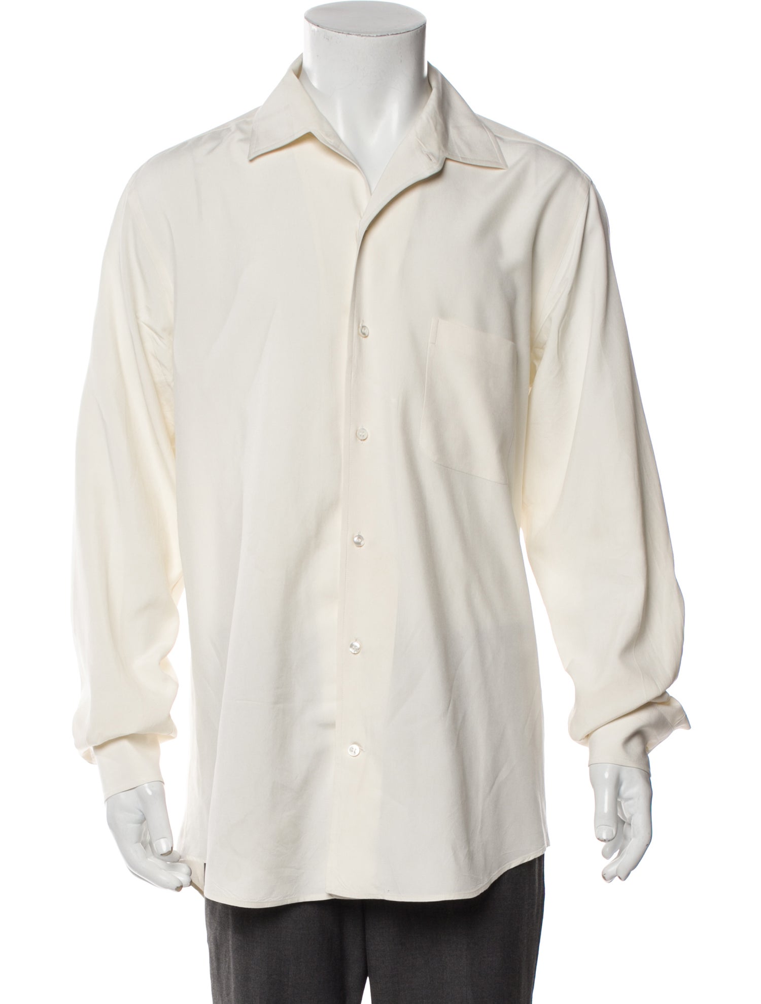Loro Piana Andre Silk Dress Shirt