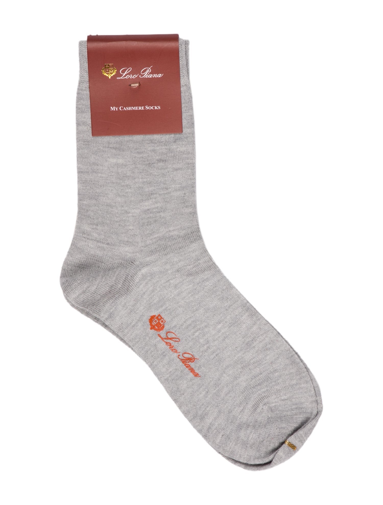 Loro Piana Solid Cashmere Socks w/Tags