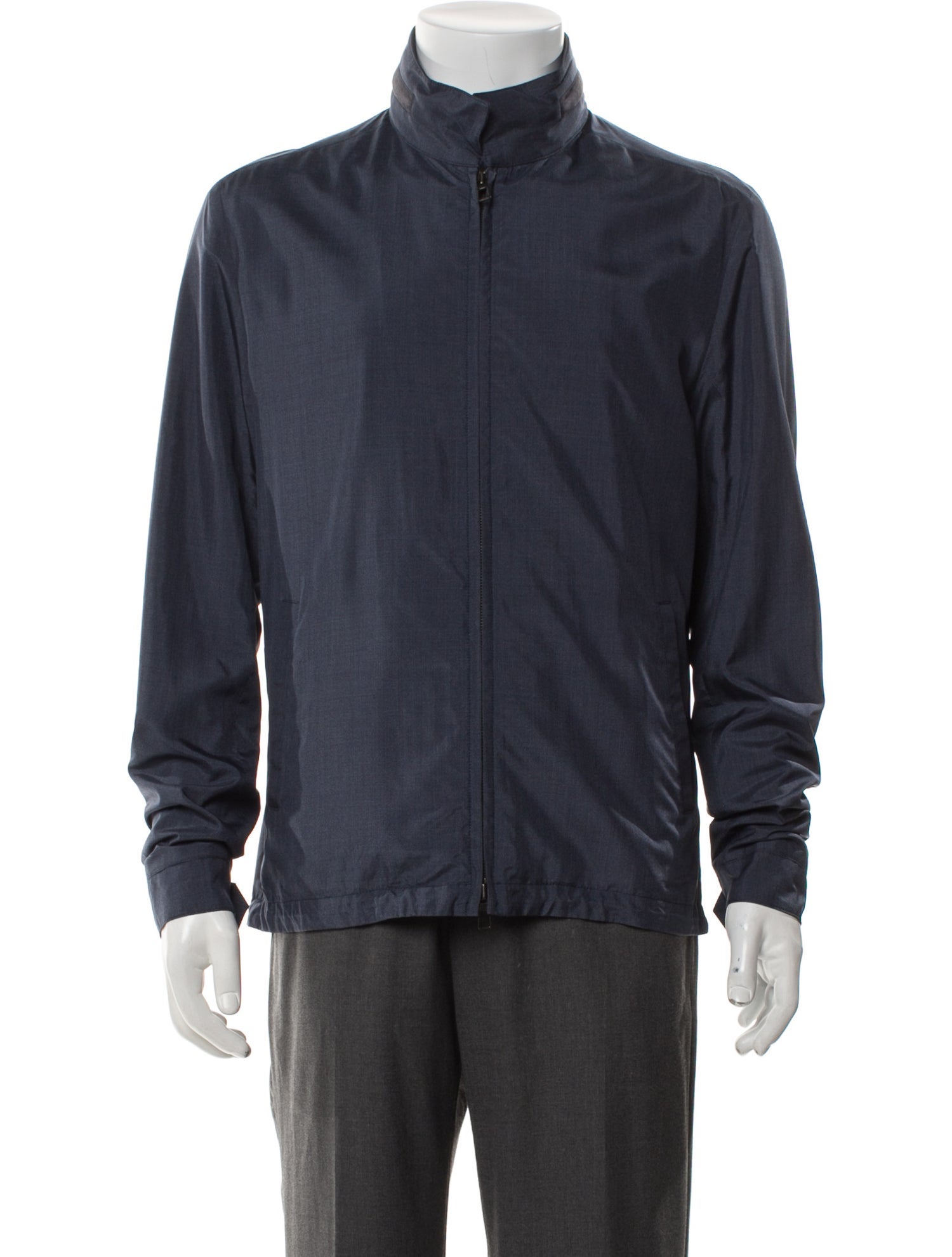 Loro Piana Rain System Silk Windbreaker