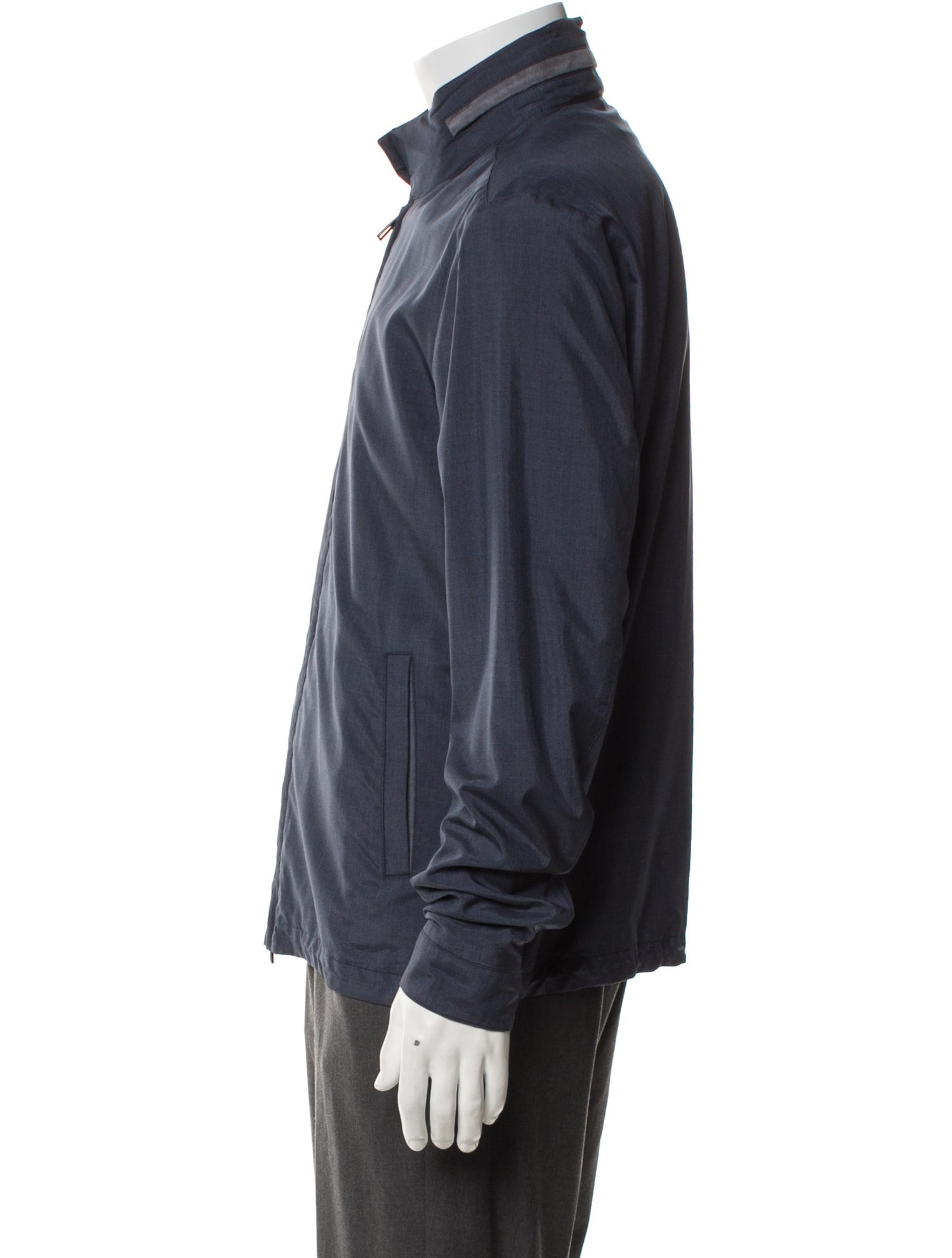 Loro Piana Rain System Silk Windbreaker