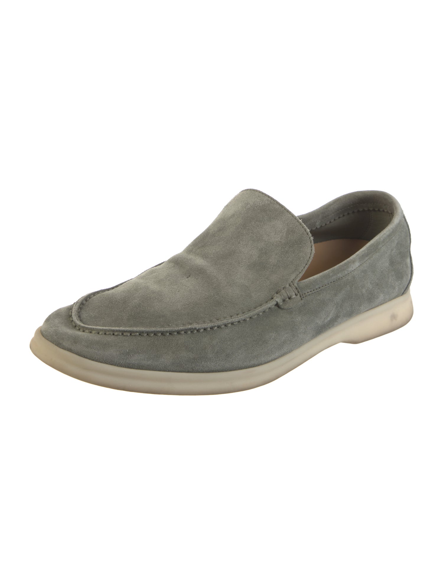 Loro Piana Summer Walk Suede Loafers