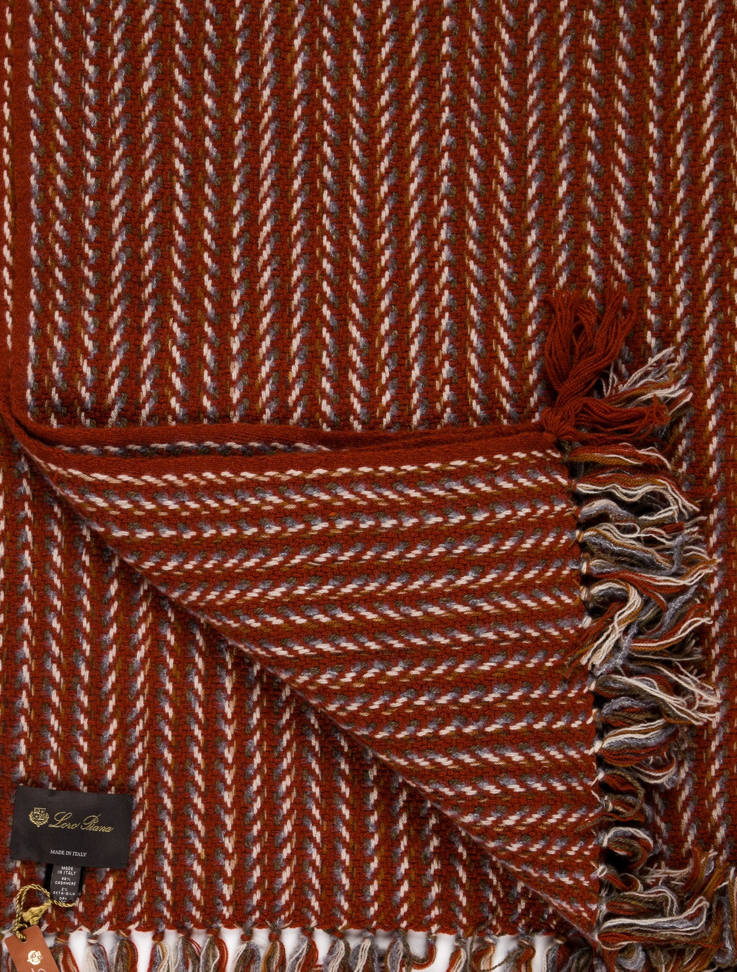 Loro Piana Cashmere-Blend Throw Blanket