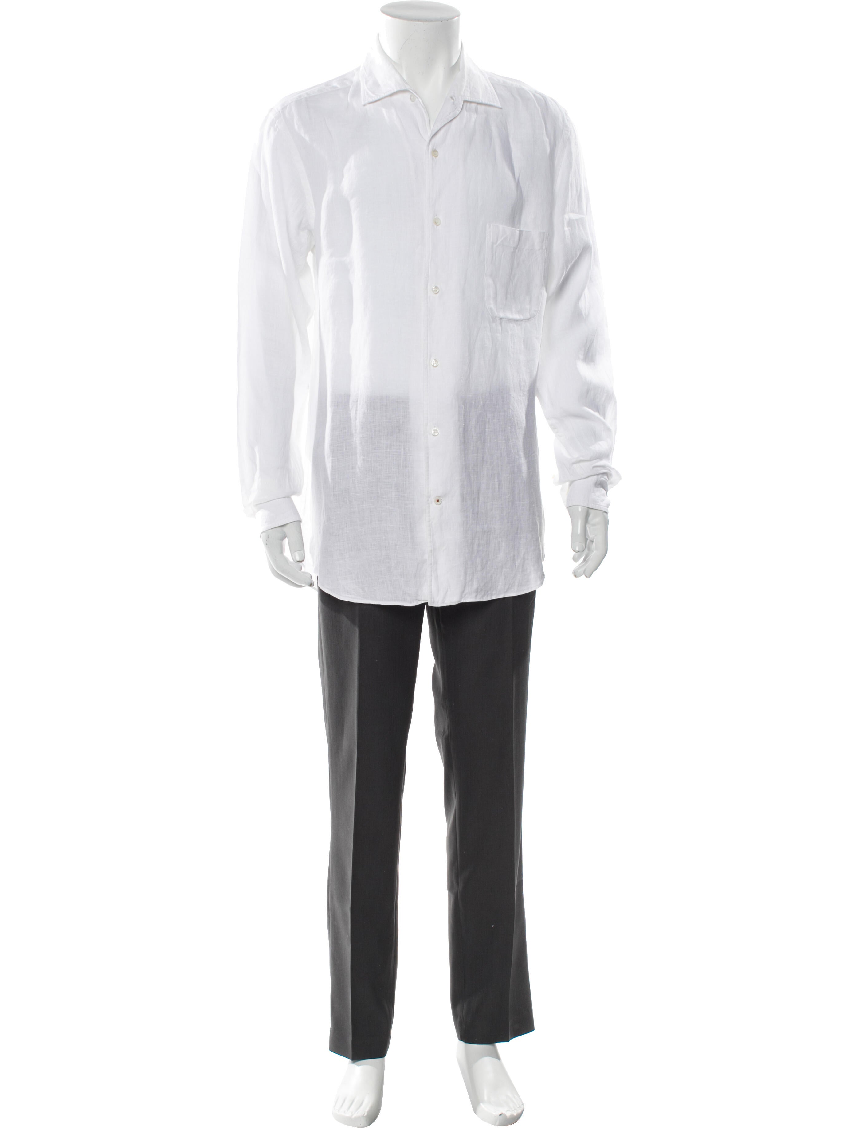 Loro Piana Andre Linen Shirt