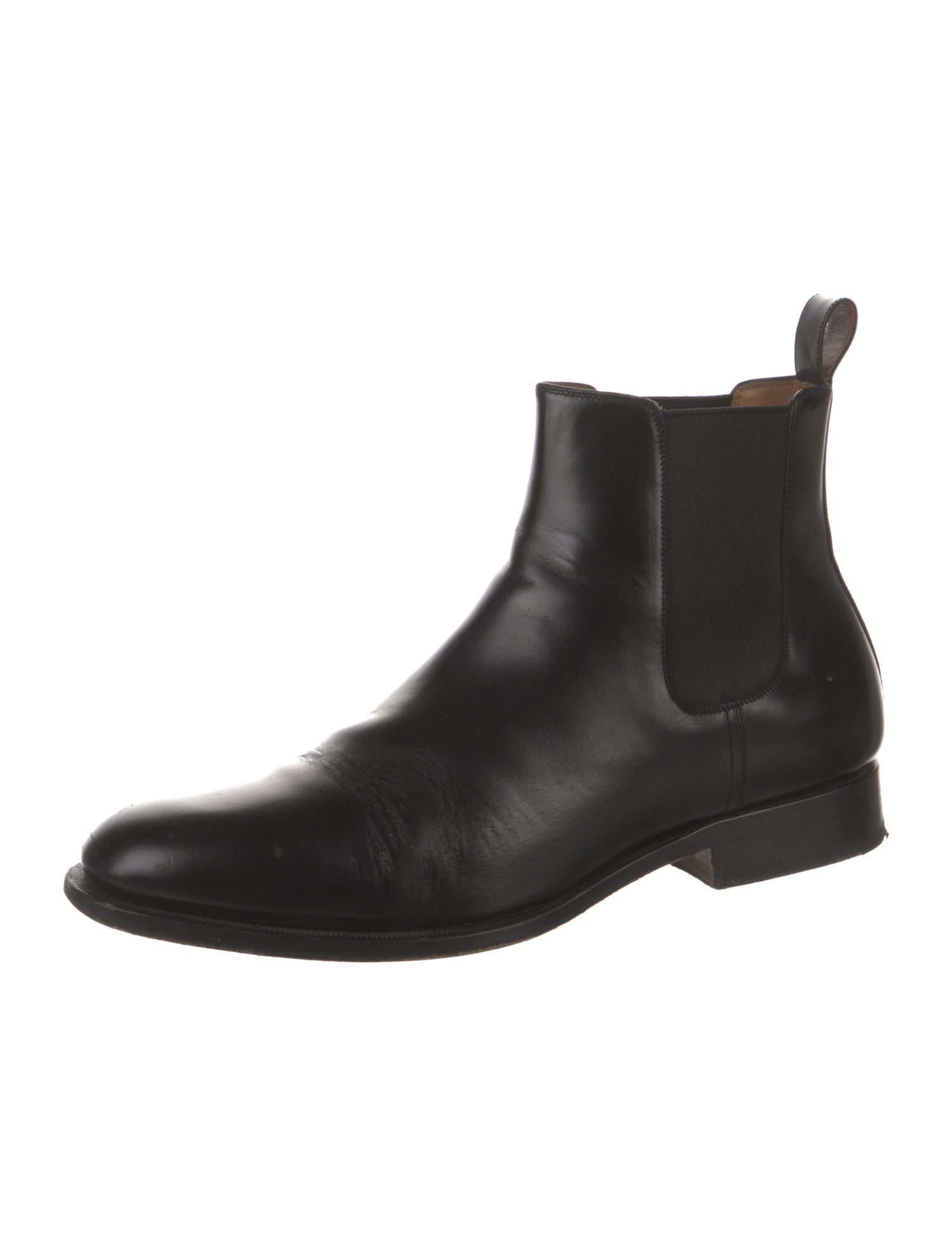 Loro Piana Rory Walk Leather Chelsea Boots