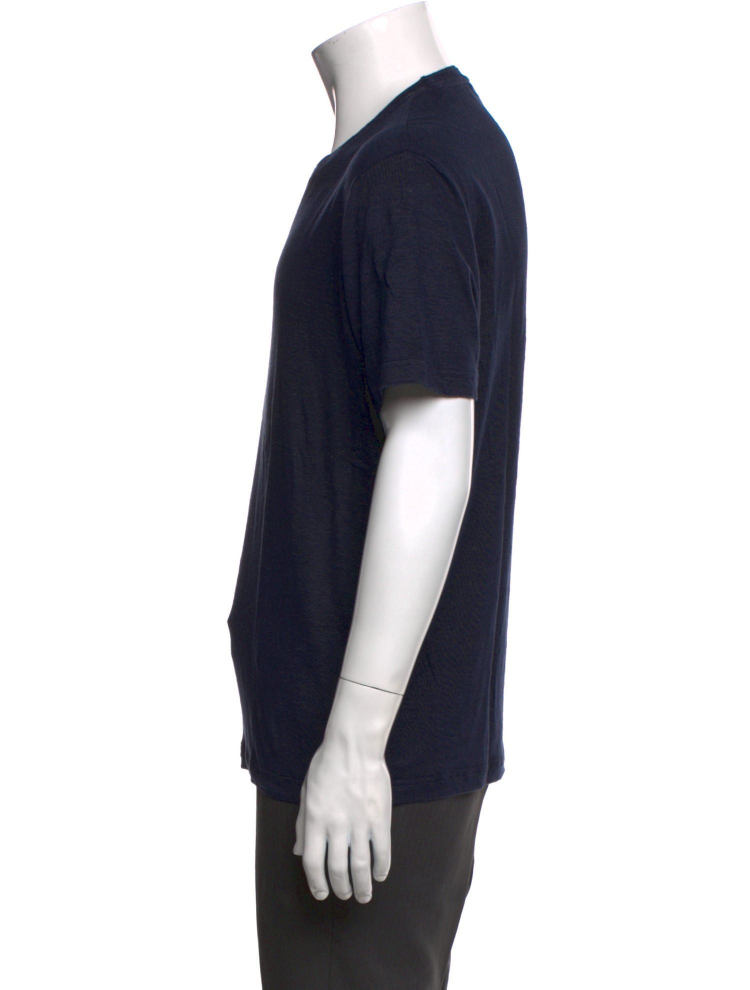 Loro Piana Linen Crew Neck T-Shirt