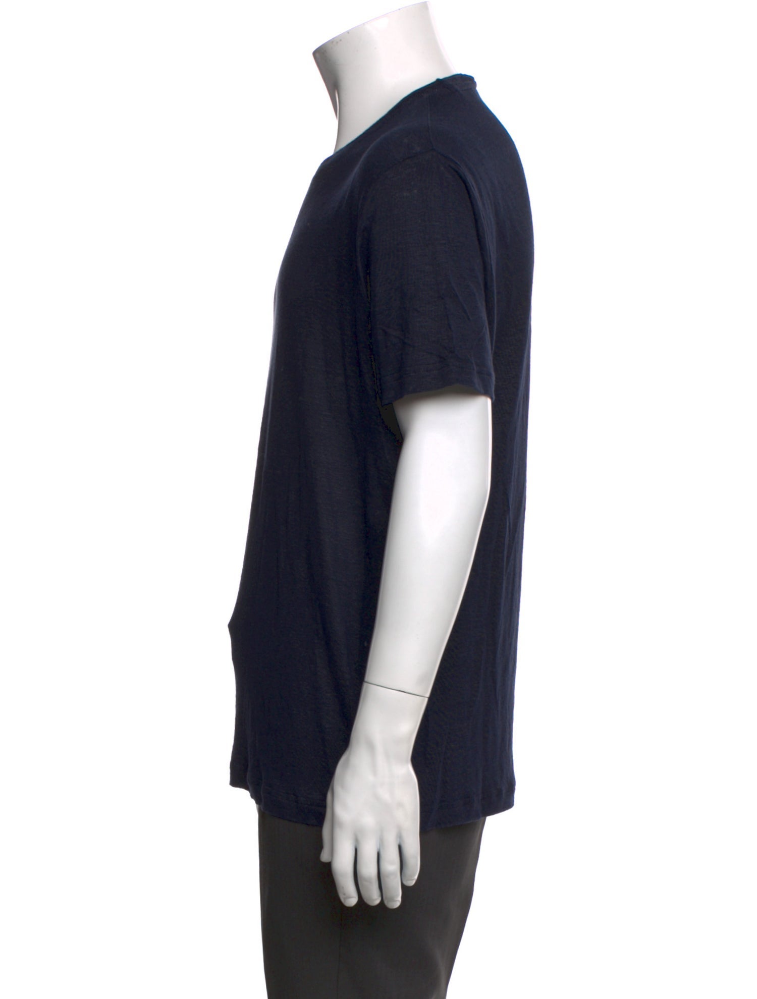 Loro Piana Linen Crew Neck T-Shirt