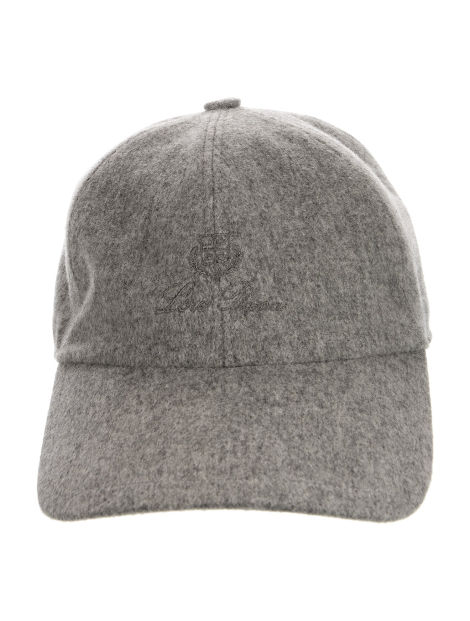 Loro Piana Cashmere Embroidered Baseball Cap