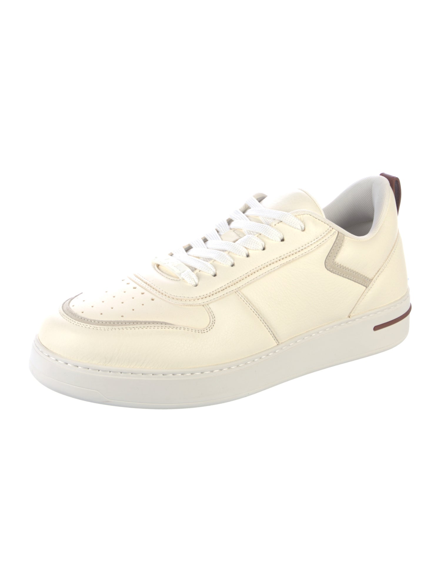 Loro Piana Leather Sneakers