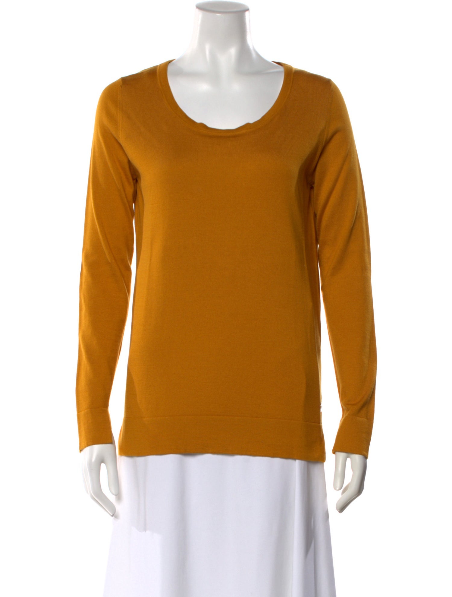 Loro Piana Silk Scoop Neck Sweater