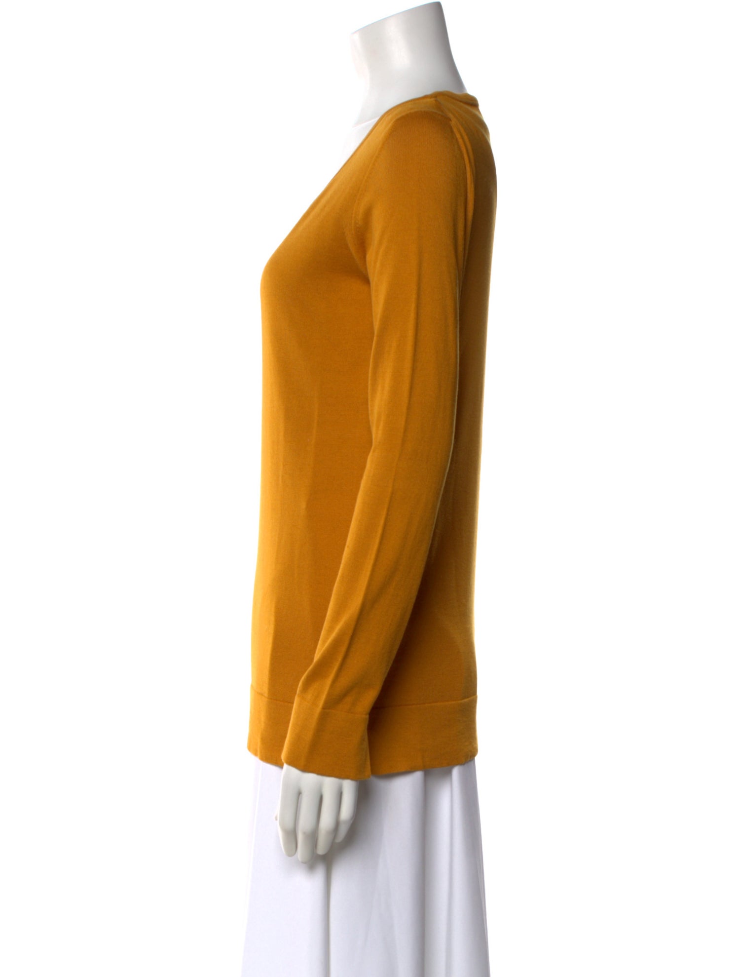 Loro Piana Silk Scoop Neck Sweater