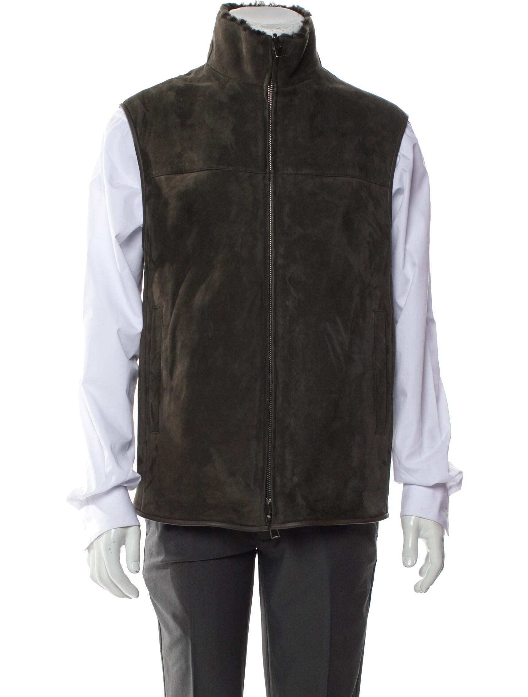 Loro Piana Marlin Reversible Shearling Vest