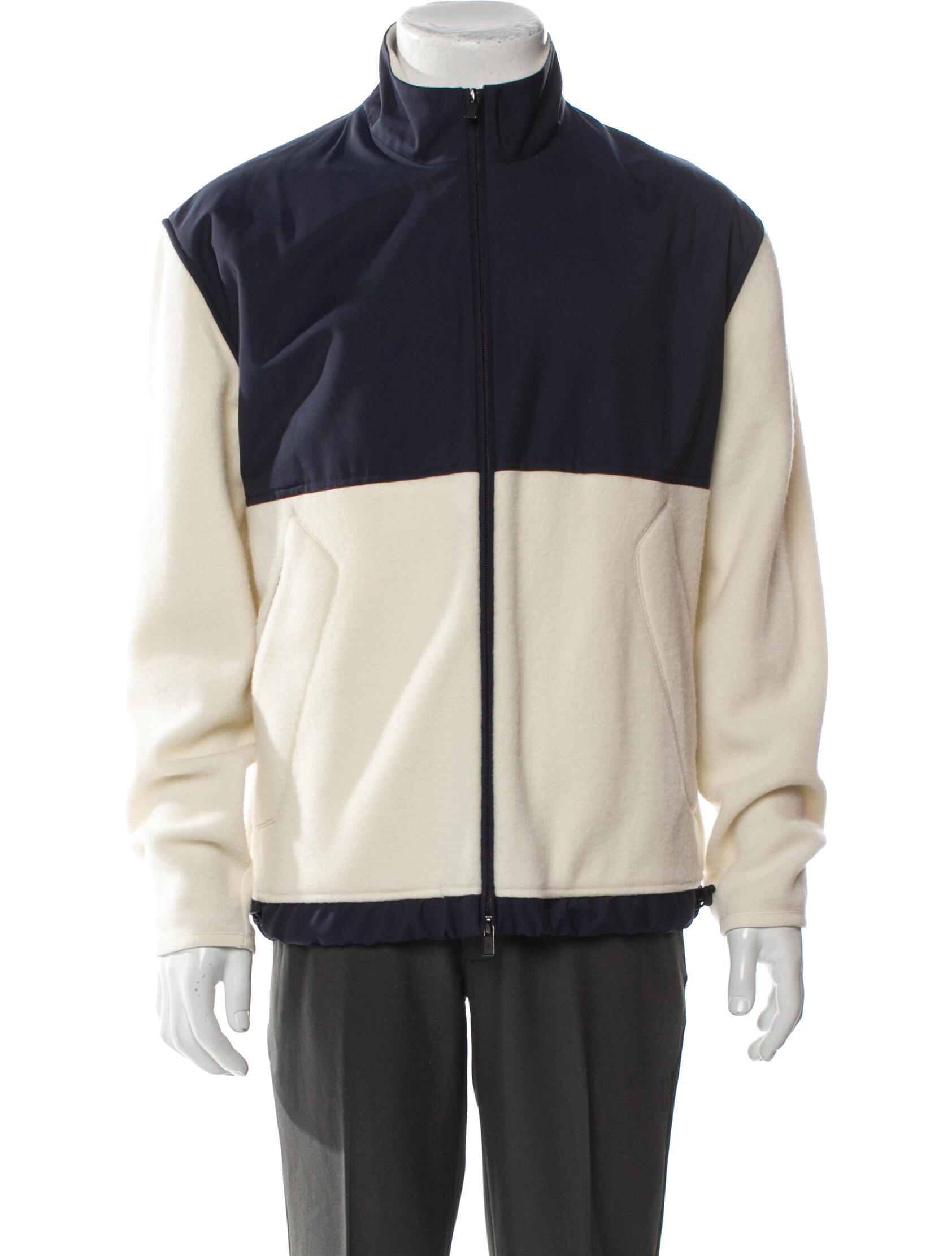 Loro Piana Icer Ski Bomber Cashmere Windbreaker