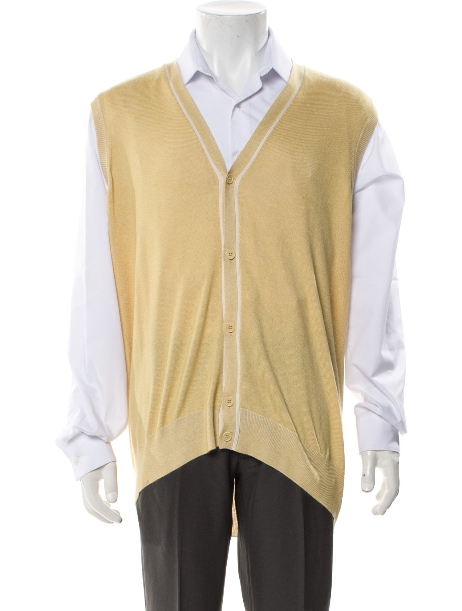 Loro Piana Cashmere V-Neck Sweater Vest