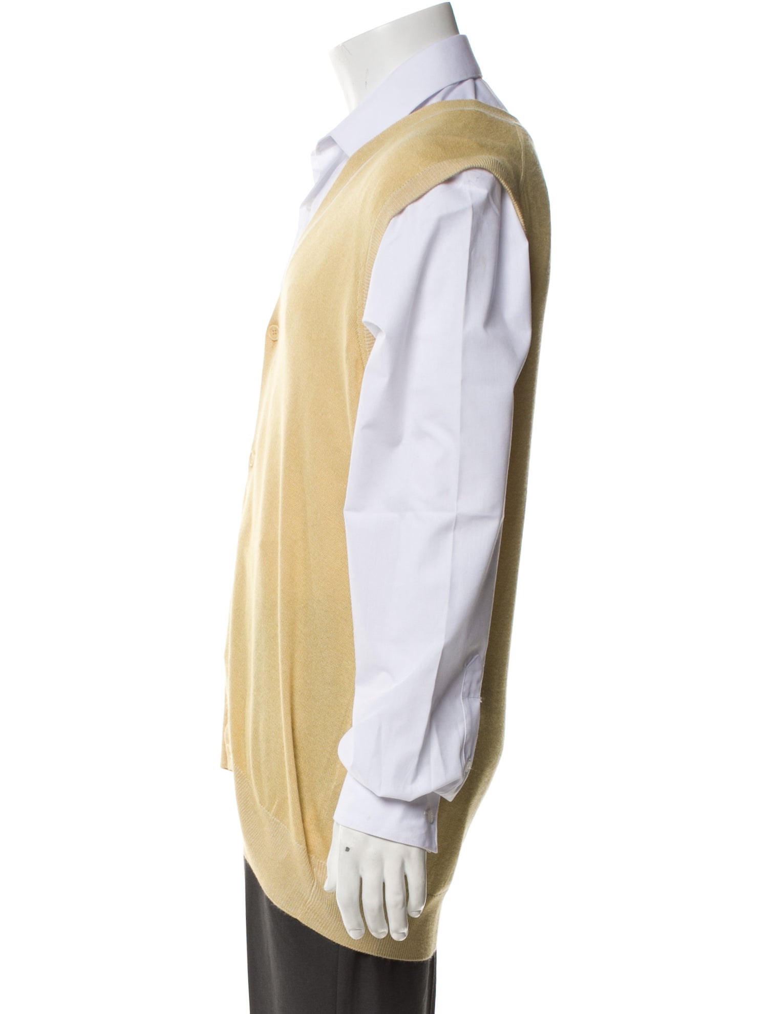 Loro Piana Cashmere V-Neck Sweater Vest