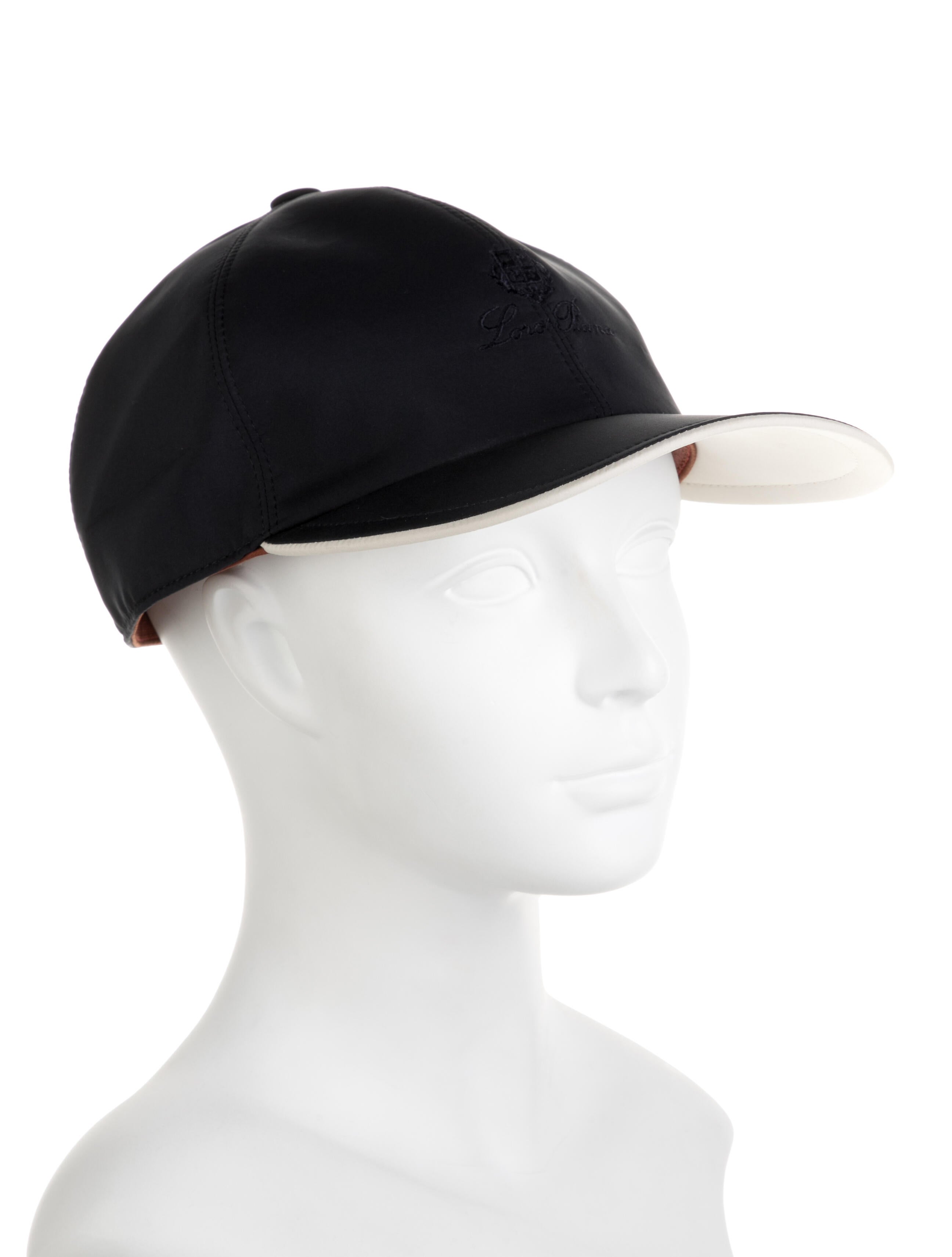 Loro Piana embroidery baseball cap
