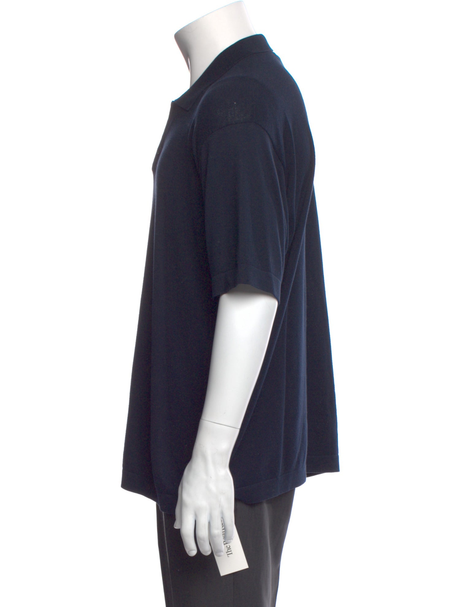 Loro Piana Crew Neck Short Sleeve Polo Shirt