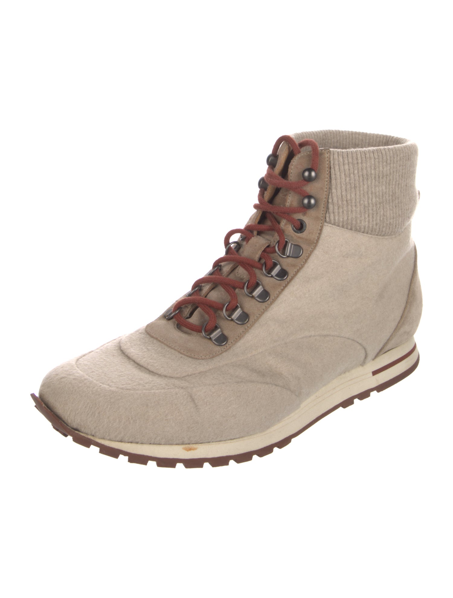 Loro Piana Lace-Up Boots