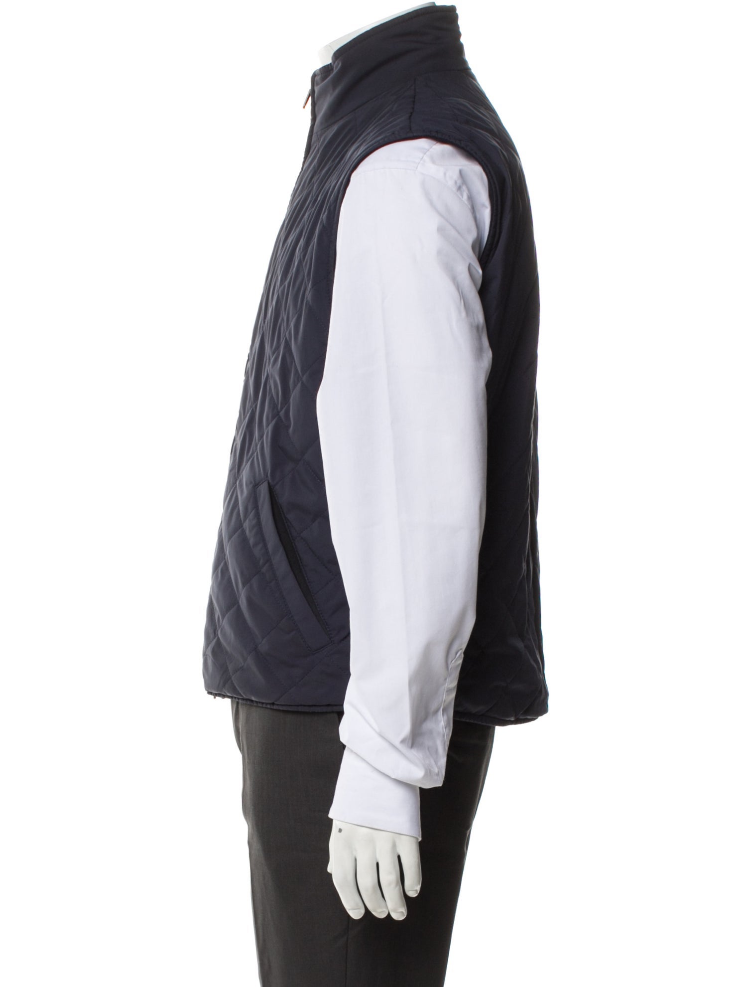 Loro Piana Reversible Storm System Cashmere Vest