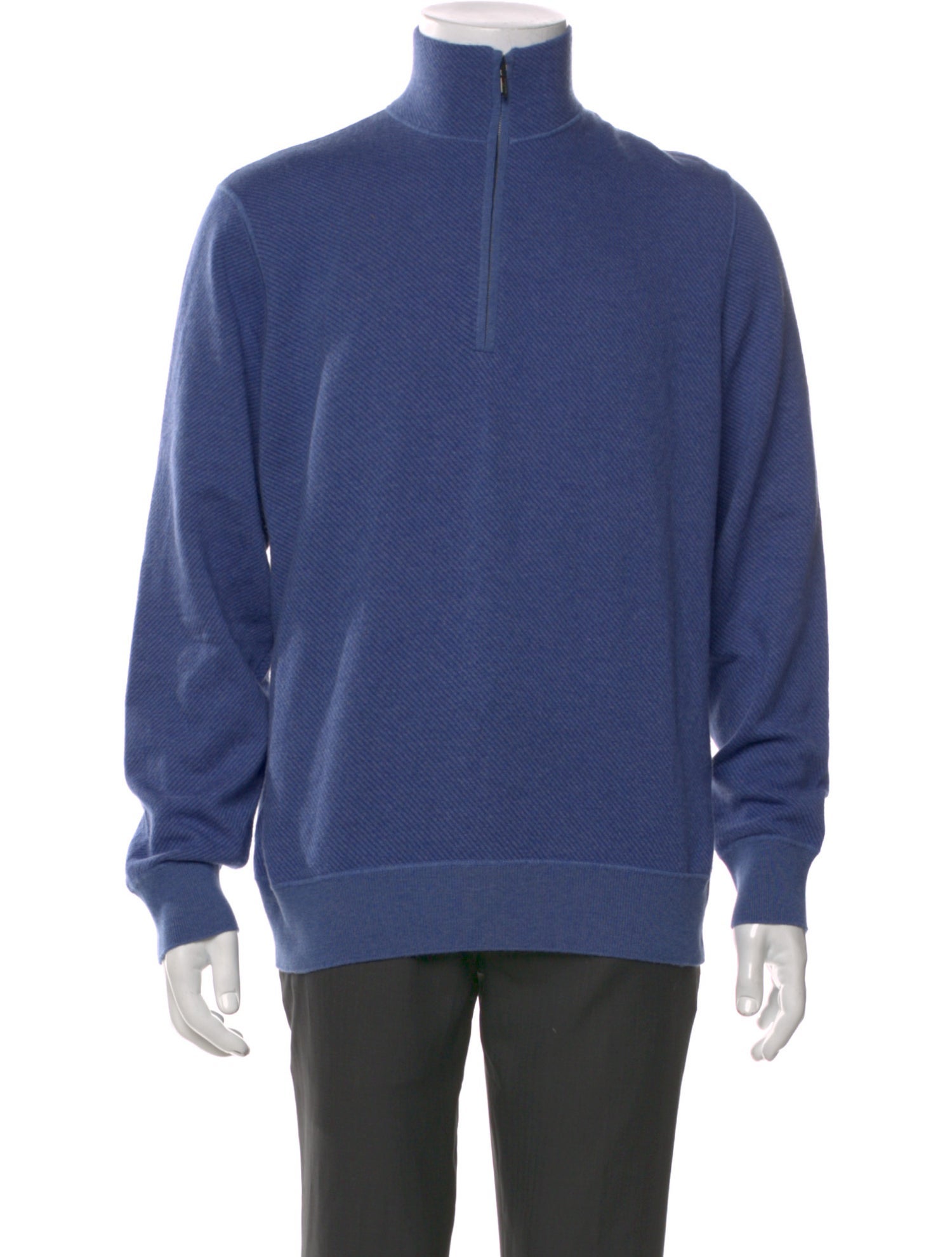 Loro Piana Cashmere Mock Neck Pullover