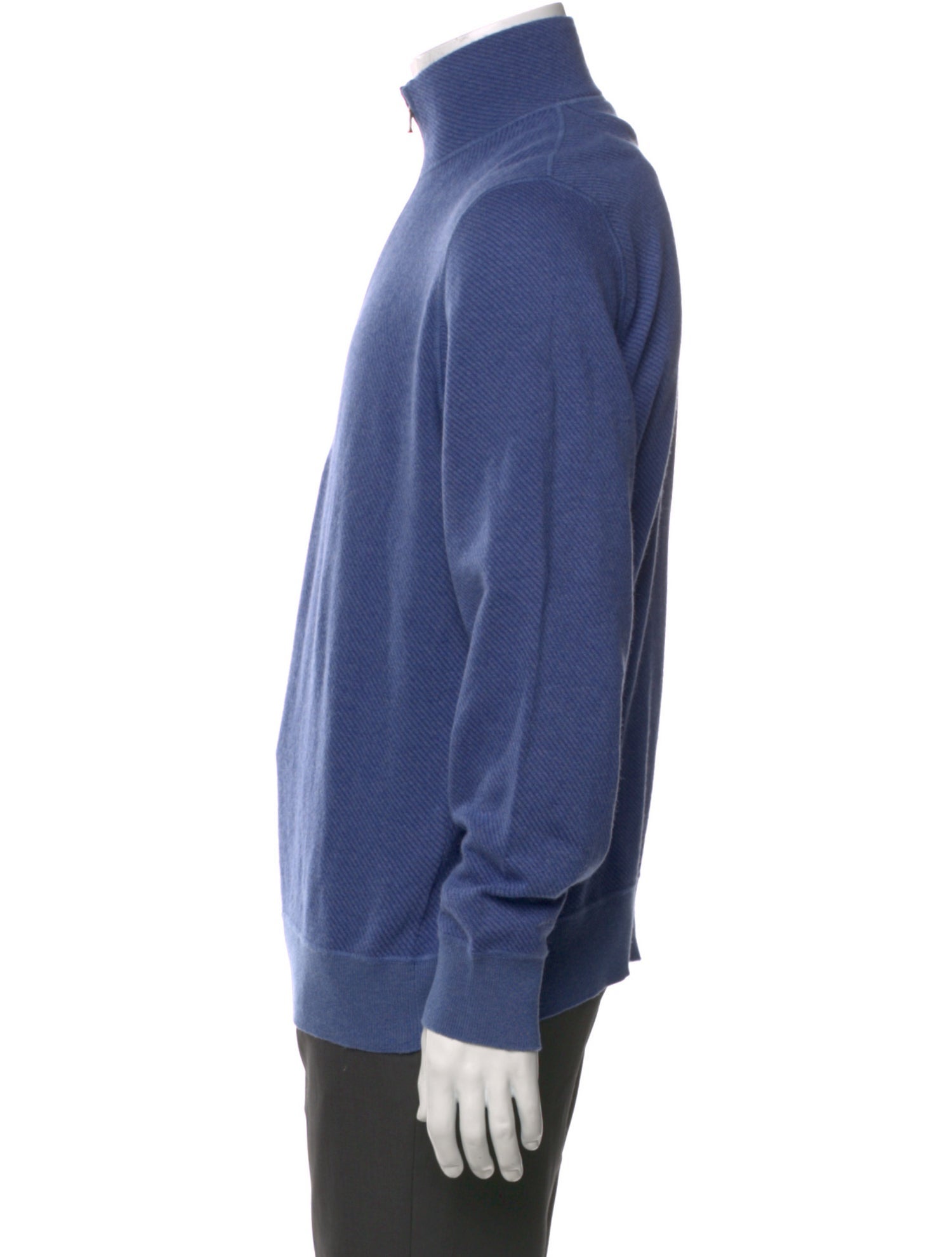 Loro Piana Cashmere Mock Neck Pullover