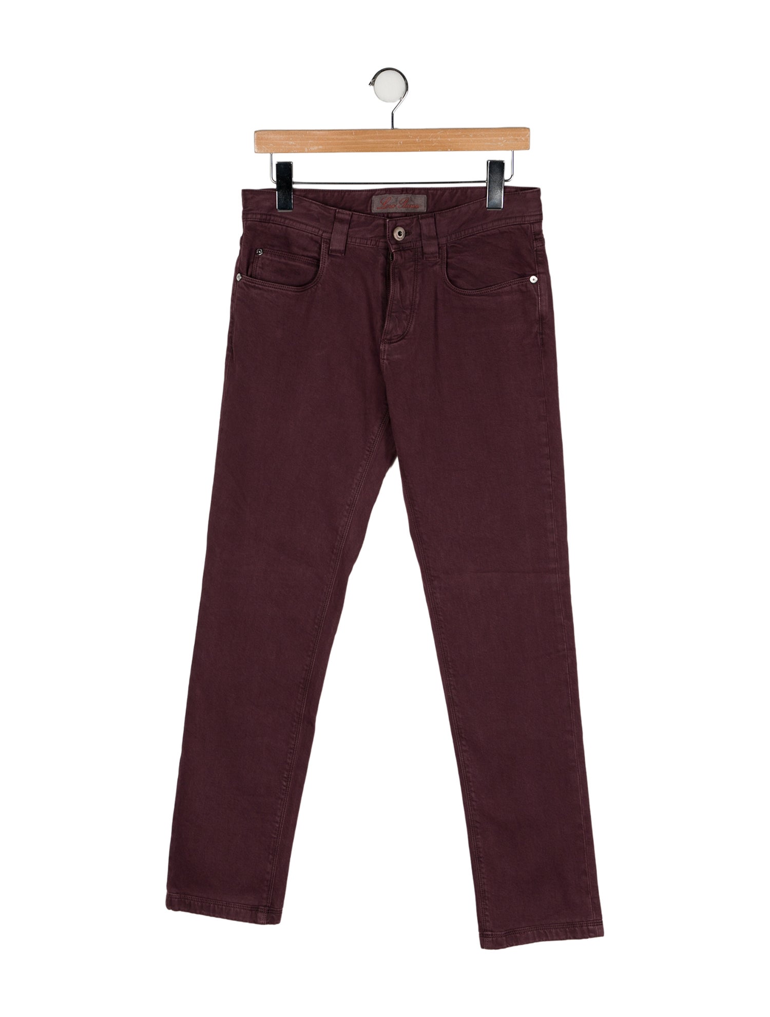 Loro Piana 5 Tasche Slim Skinny Jeans